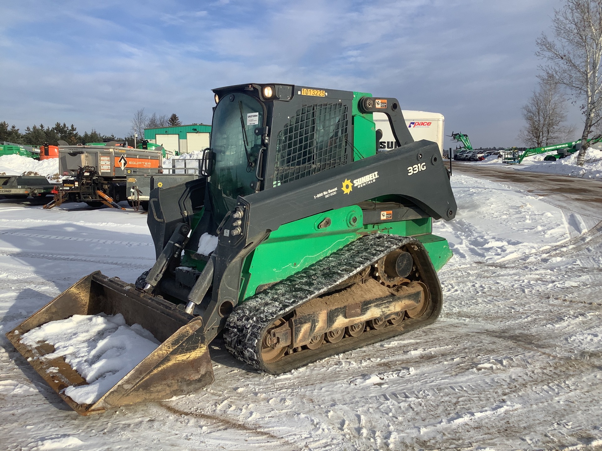 2017 John Deere 331G Compact Track Loader