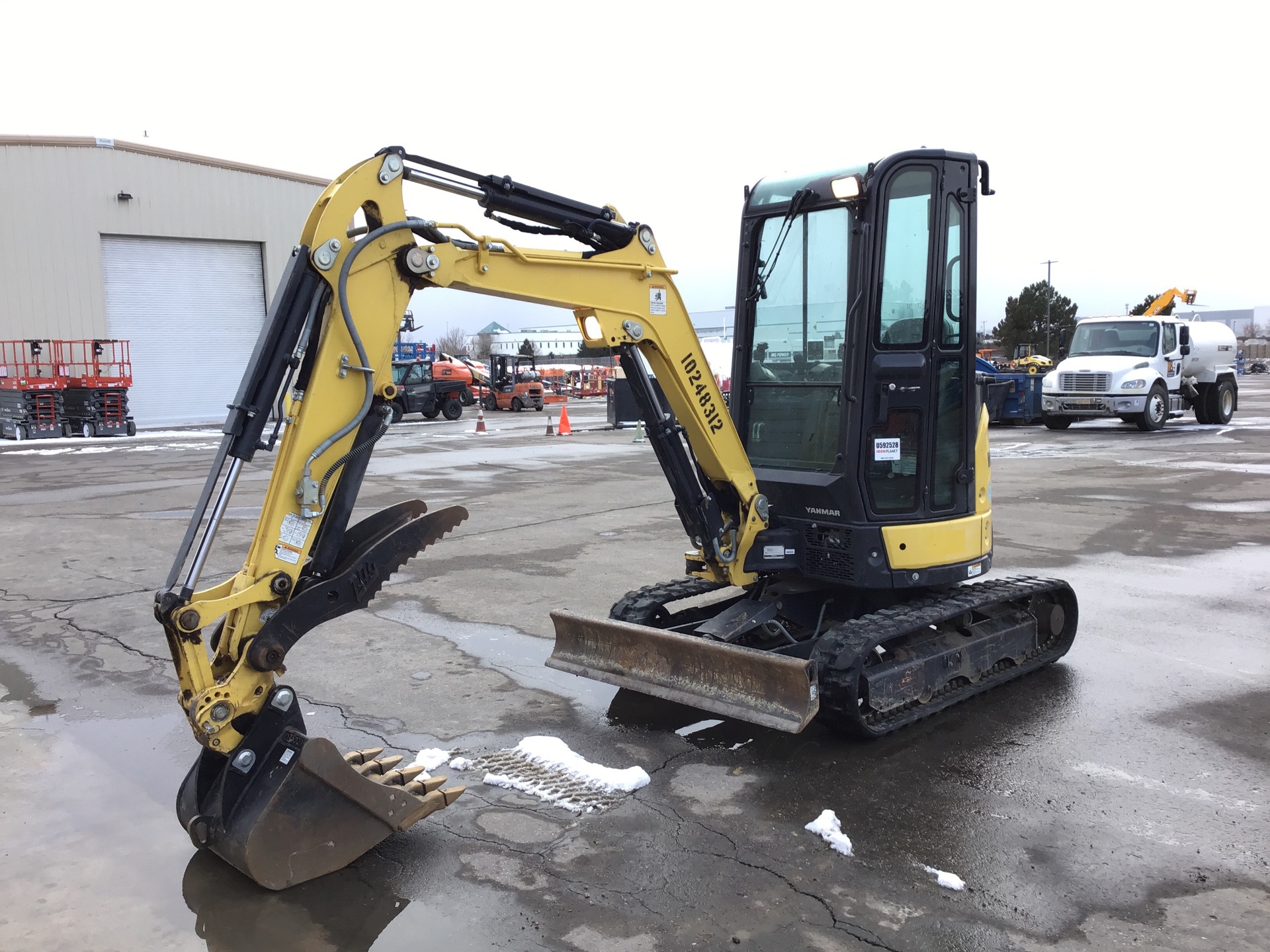 2018 Yanmar ViO25-6A Mini Excavator