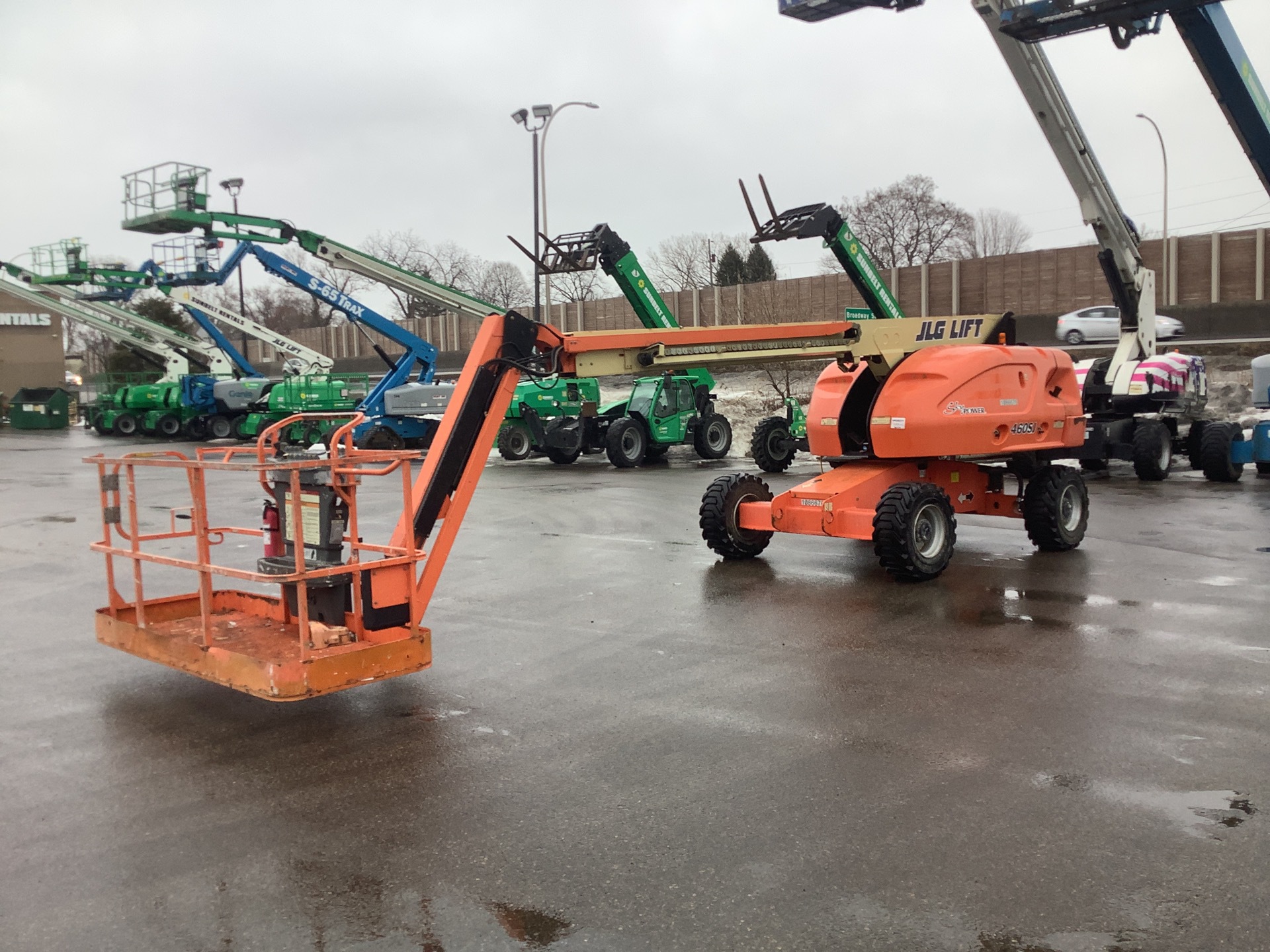 2014 JLG 460SJ 4WD Diesel Telescopic Boom Lift