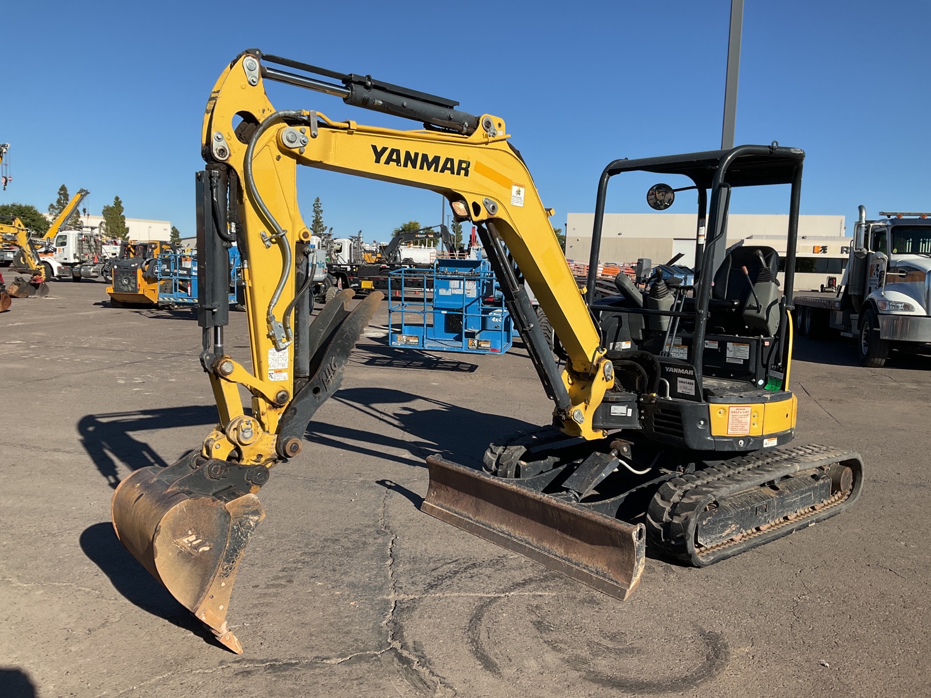 2018 Yanmar ViO35-6A Mini Excavator