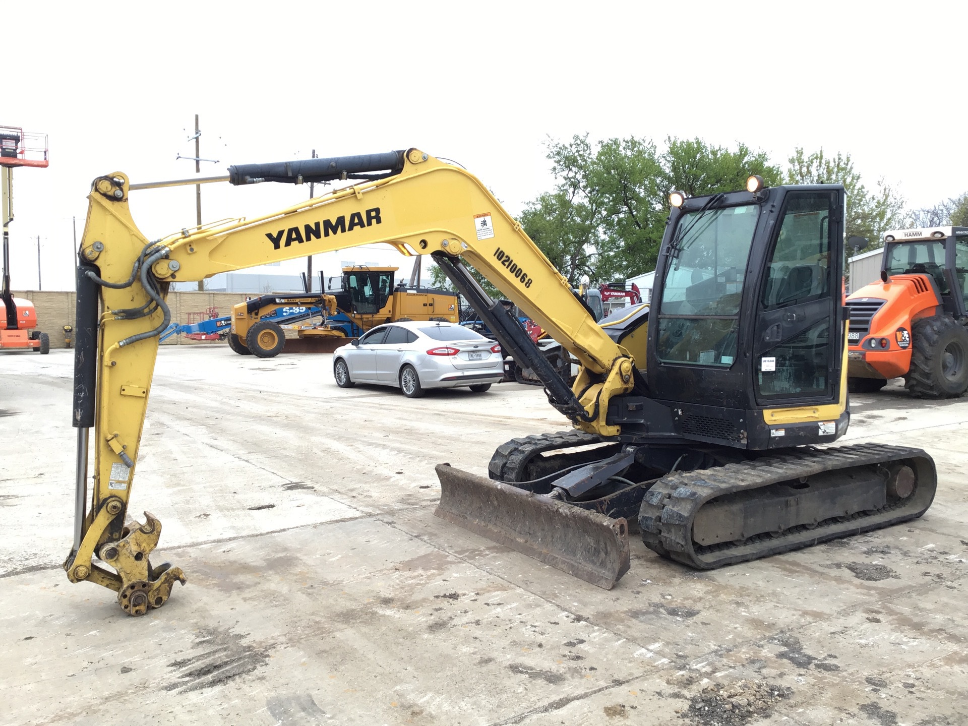 2016 Yanmar ViO80-1A Mini Excavator