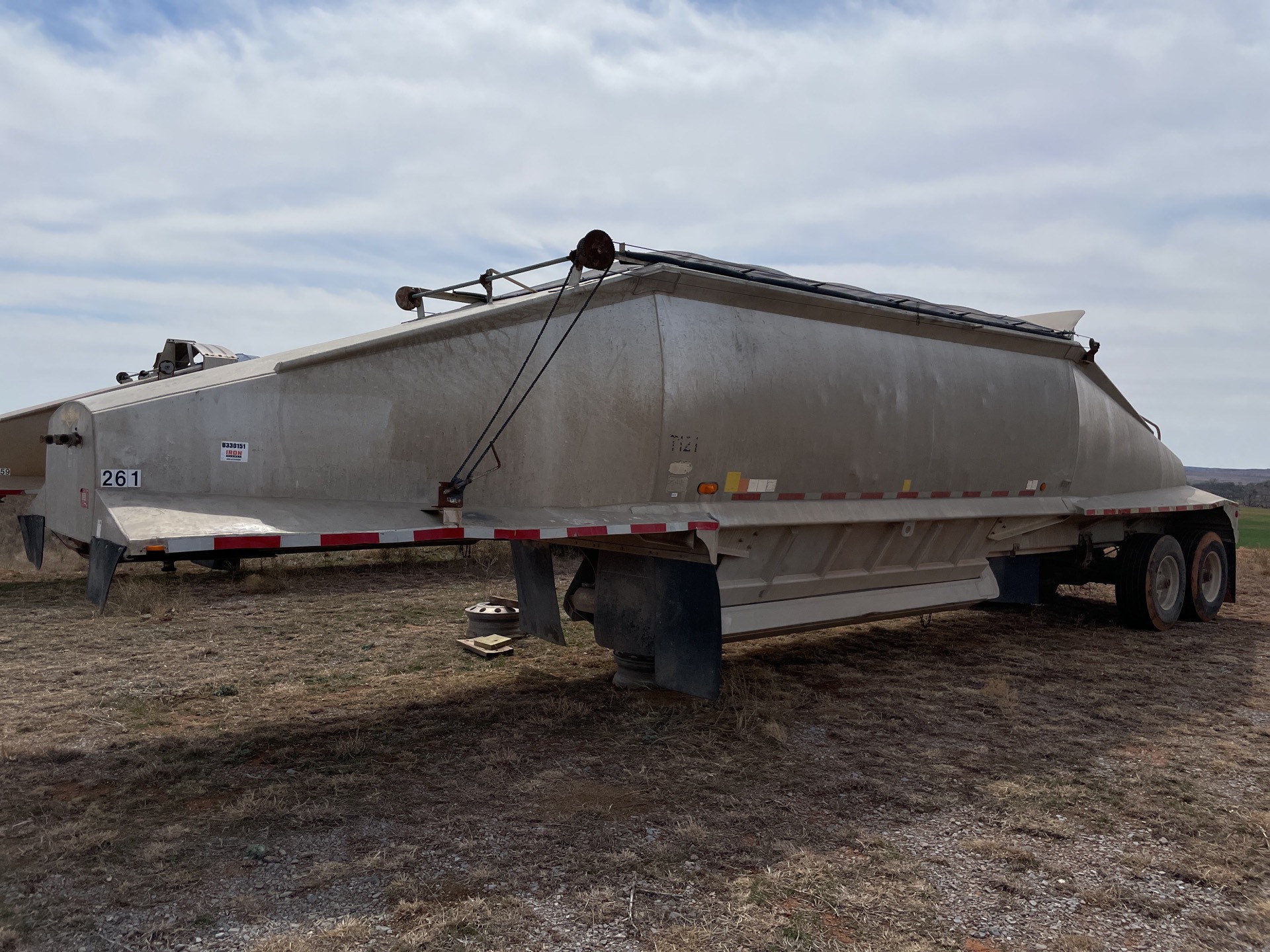 1996 Beall BABDS-24-1 Aluminum Belly Dump Trailer