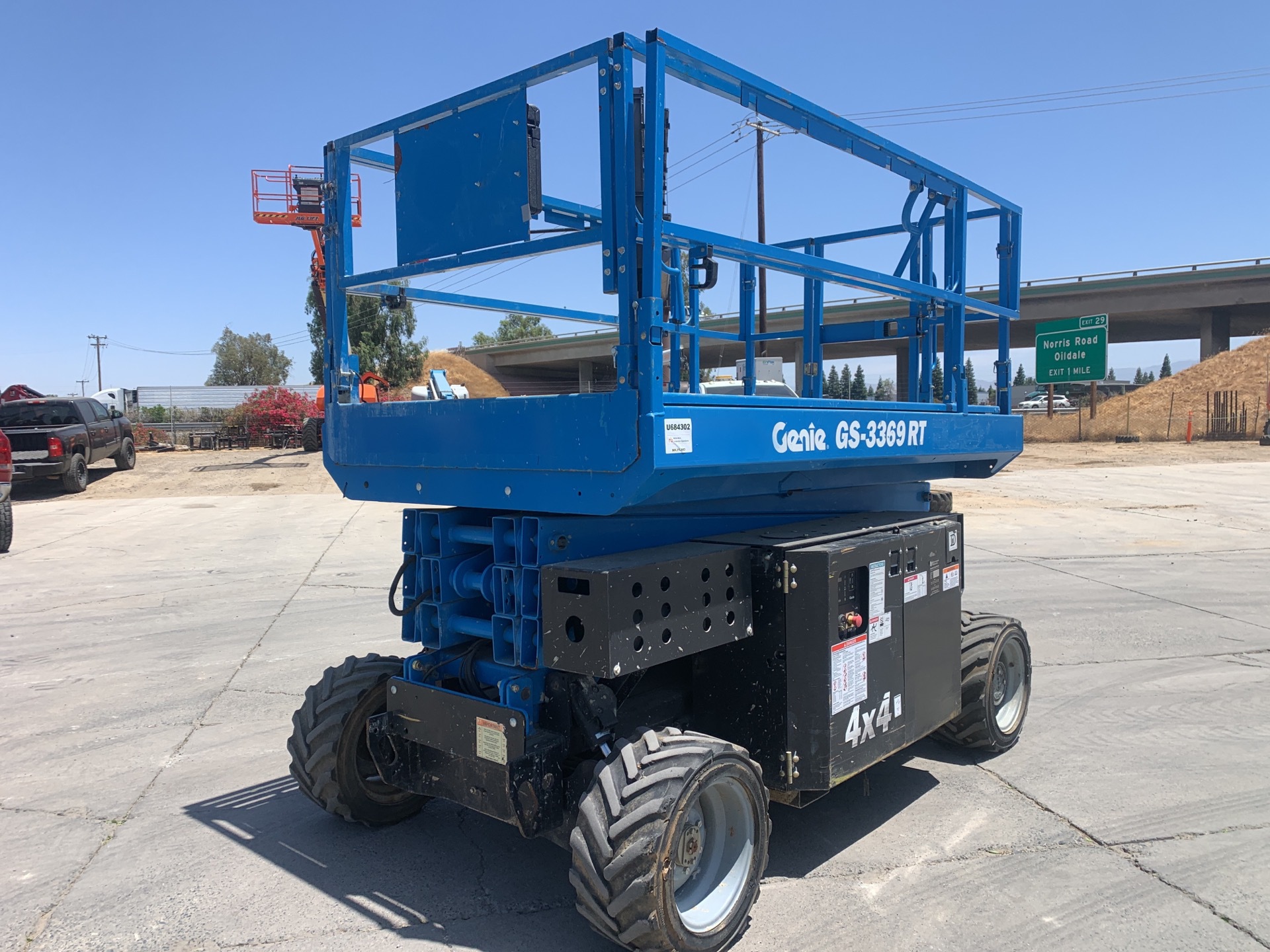 2015 Genie GS-3369RT Diesel Scissor Lift