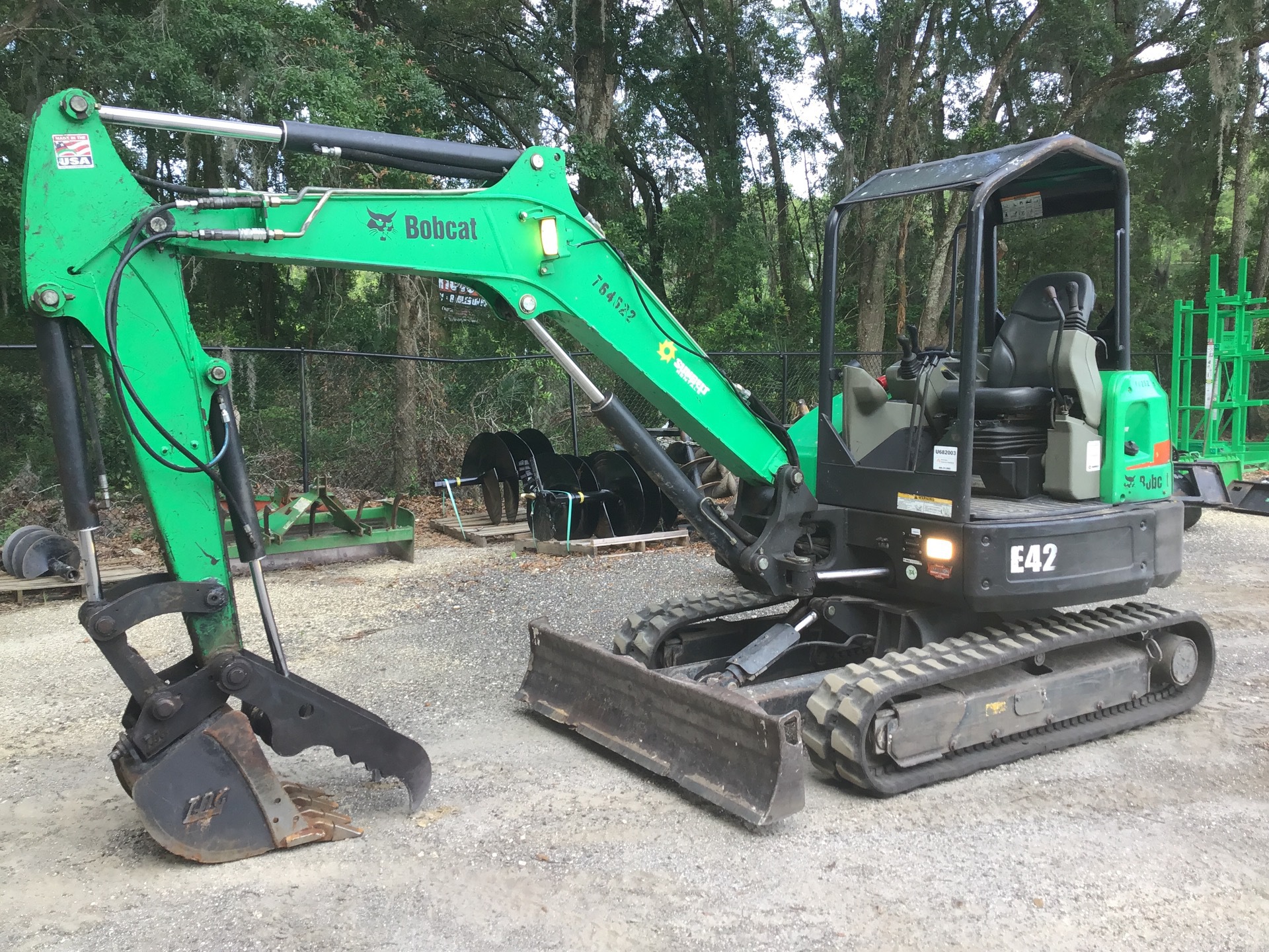 2015 Bobcat E42 Mini Excavator