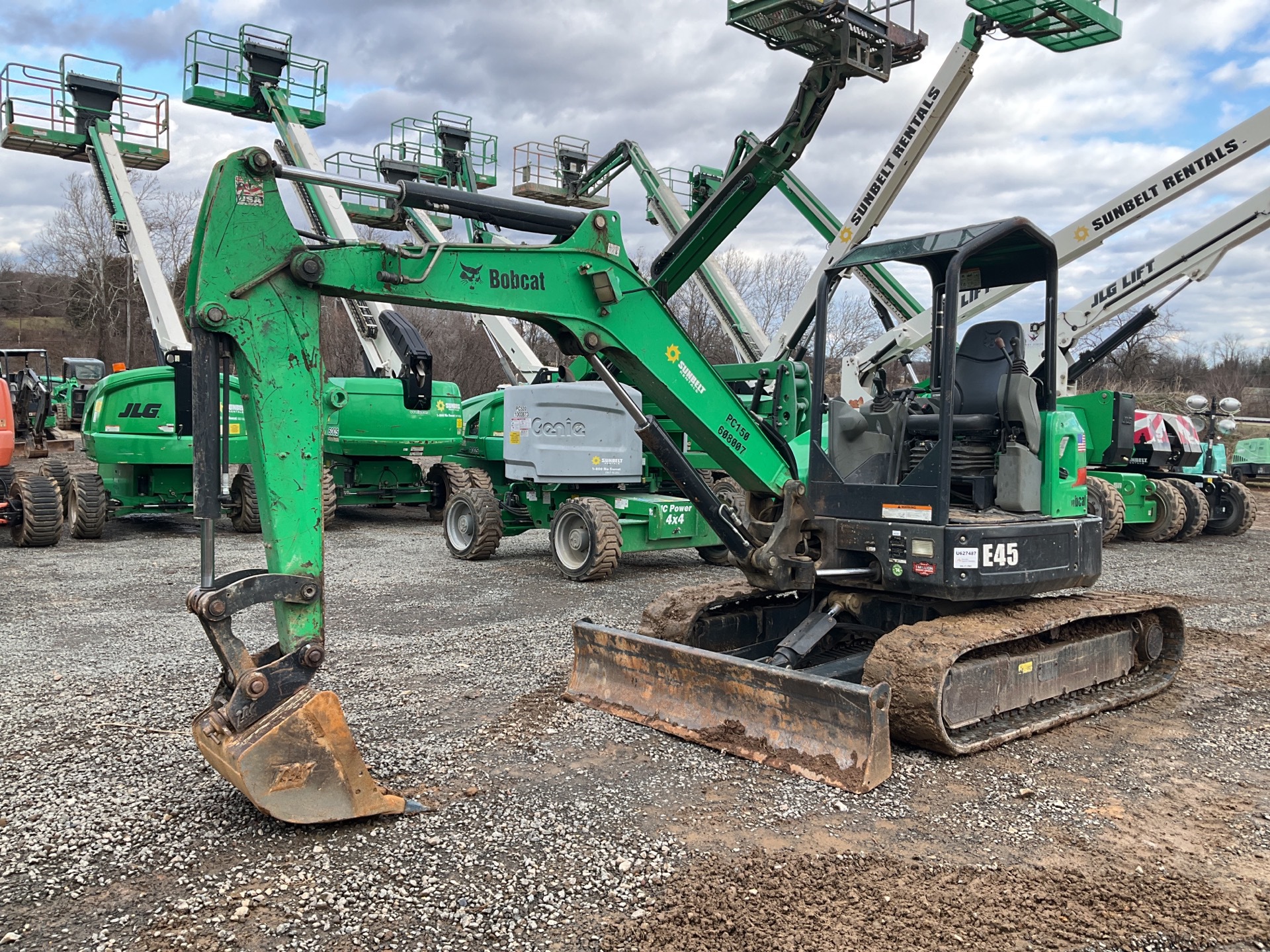 2014 Bobcat E45 Mini Excavator