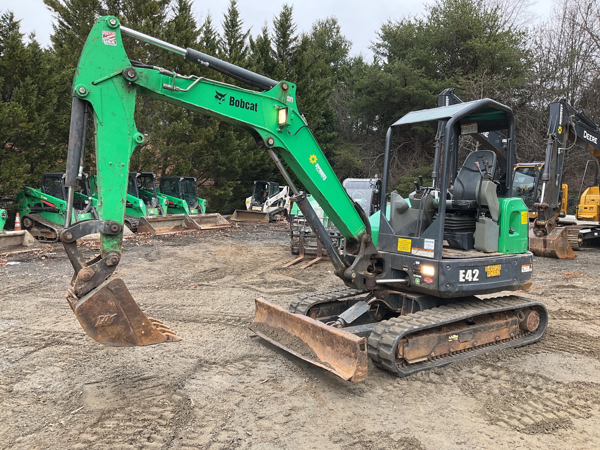 2014 Bobcat E42 Mini Excavator