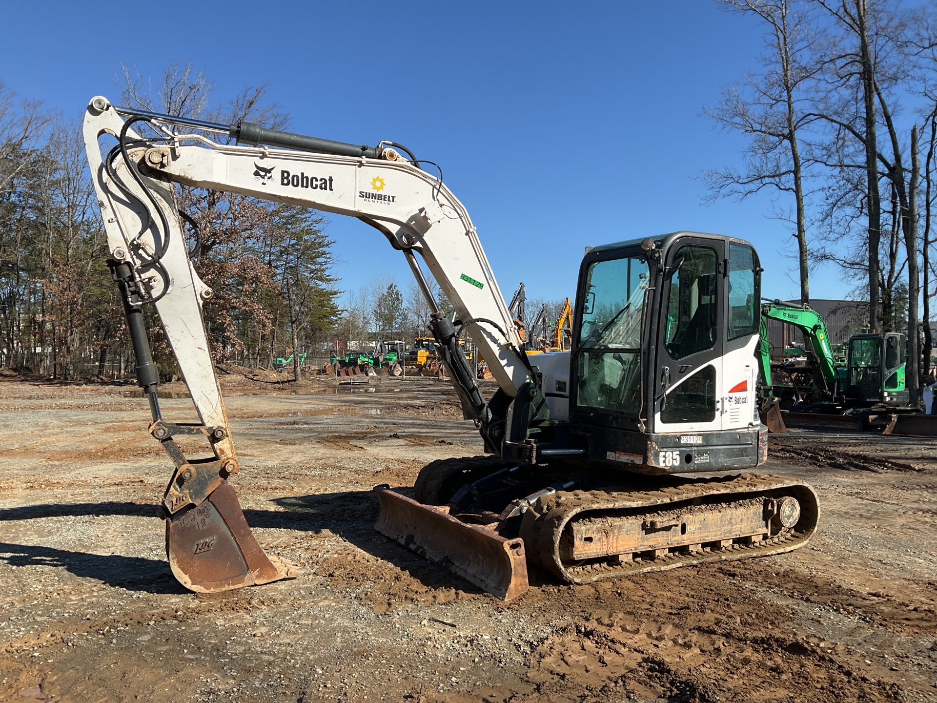 2016 Bobcat E85 Mini Excavator