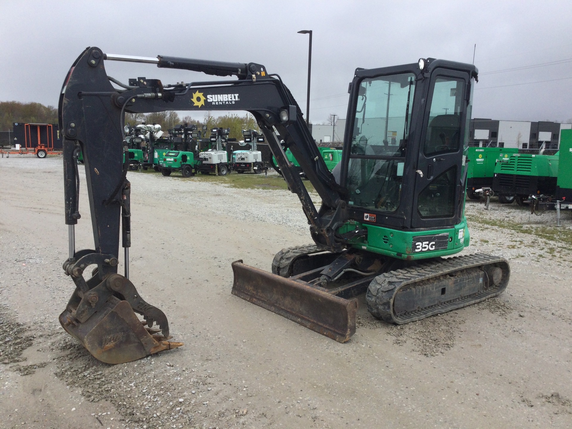 2016 John Deere 35G Mini Excavator