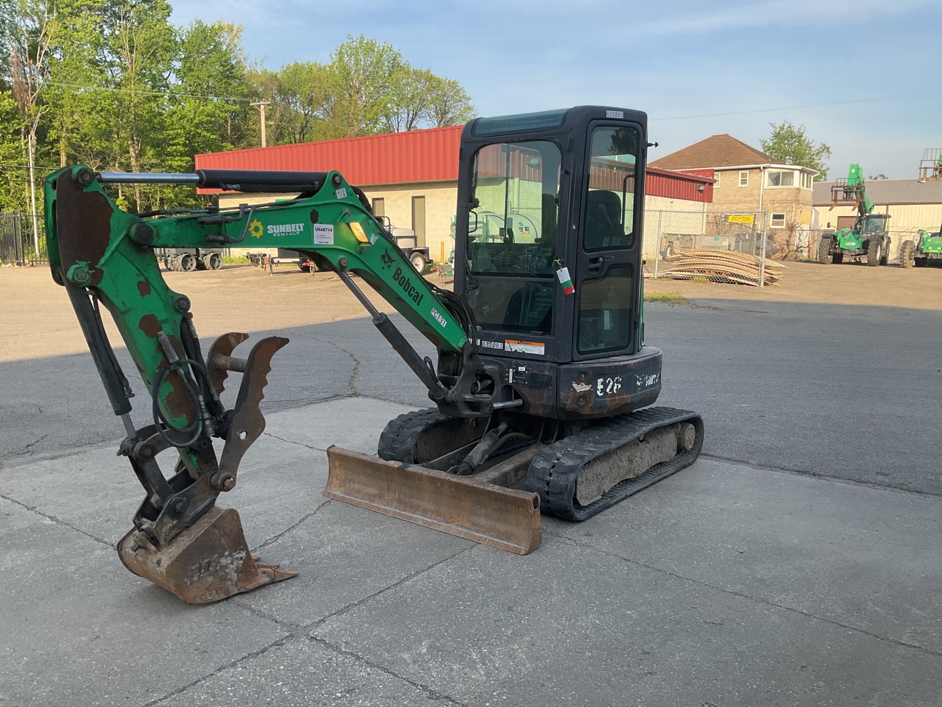 2014 Bobcat E26 Mini Excavator