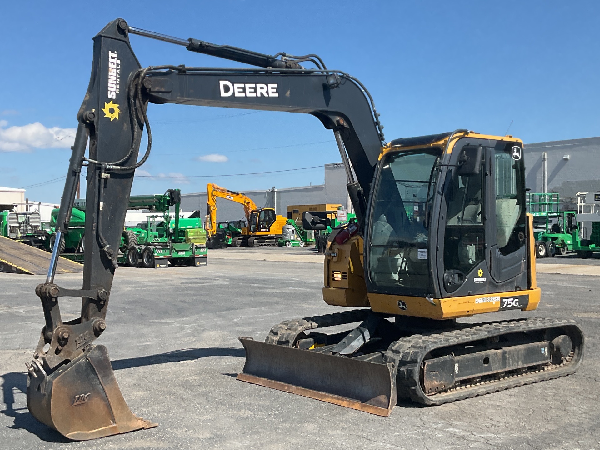 2016 John Deere 75G Mini Excavator