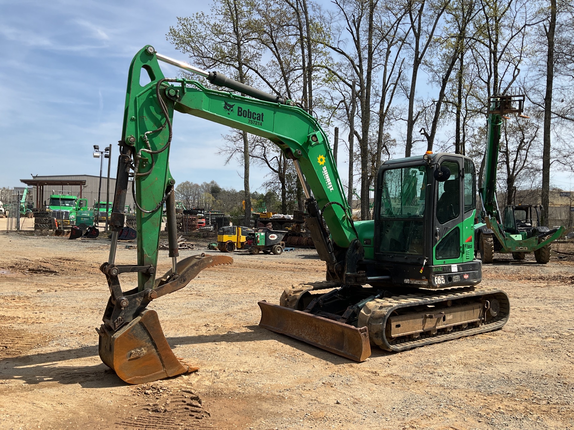 2015 Bobcat E85M Mini Excavator