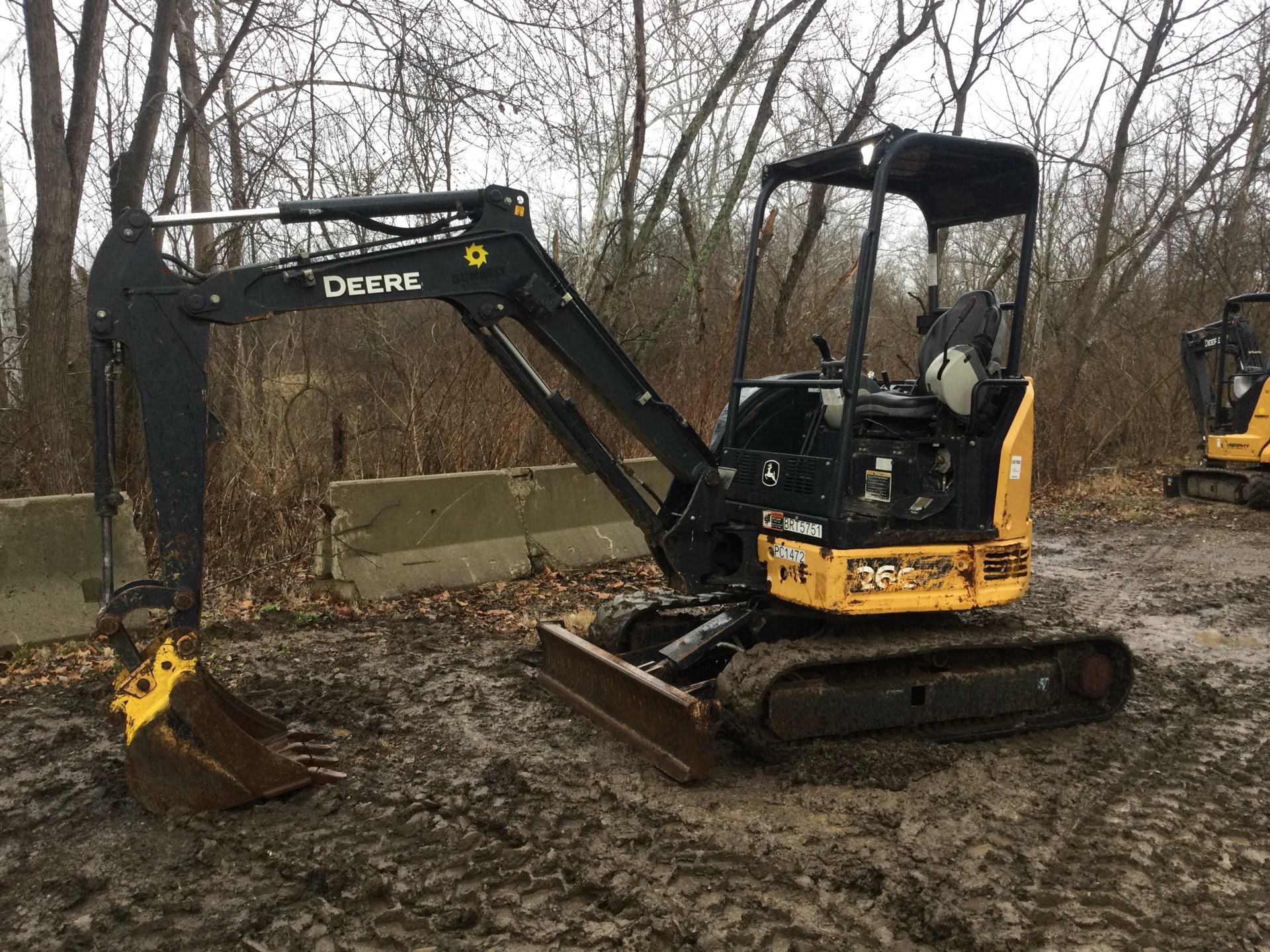 2016 John Deere 26G Mini Excavator