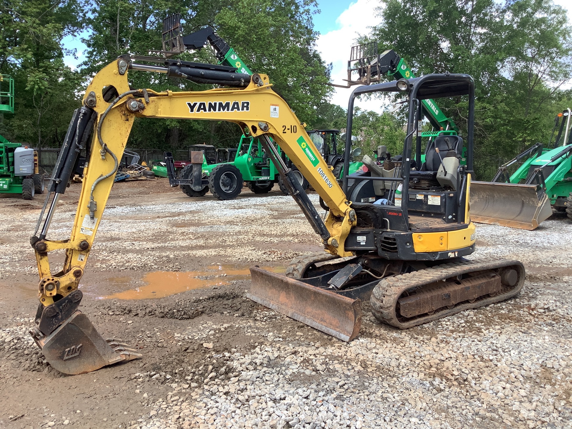 2017 Yanmar VIO35-6A Mini Excavator