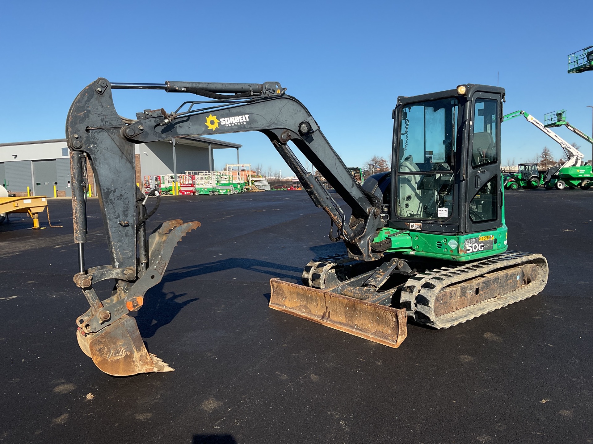 2014 John Deere 50G Mini Excavator