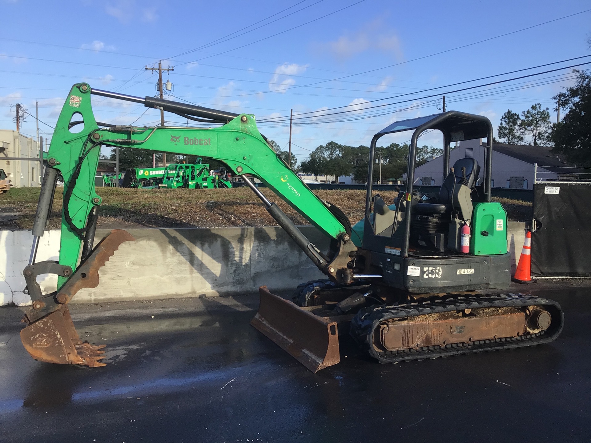 2016 Bobcat E50 Mini Excavator