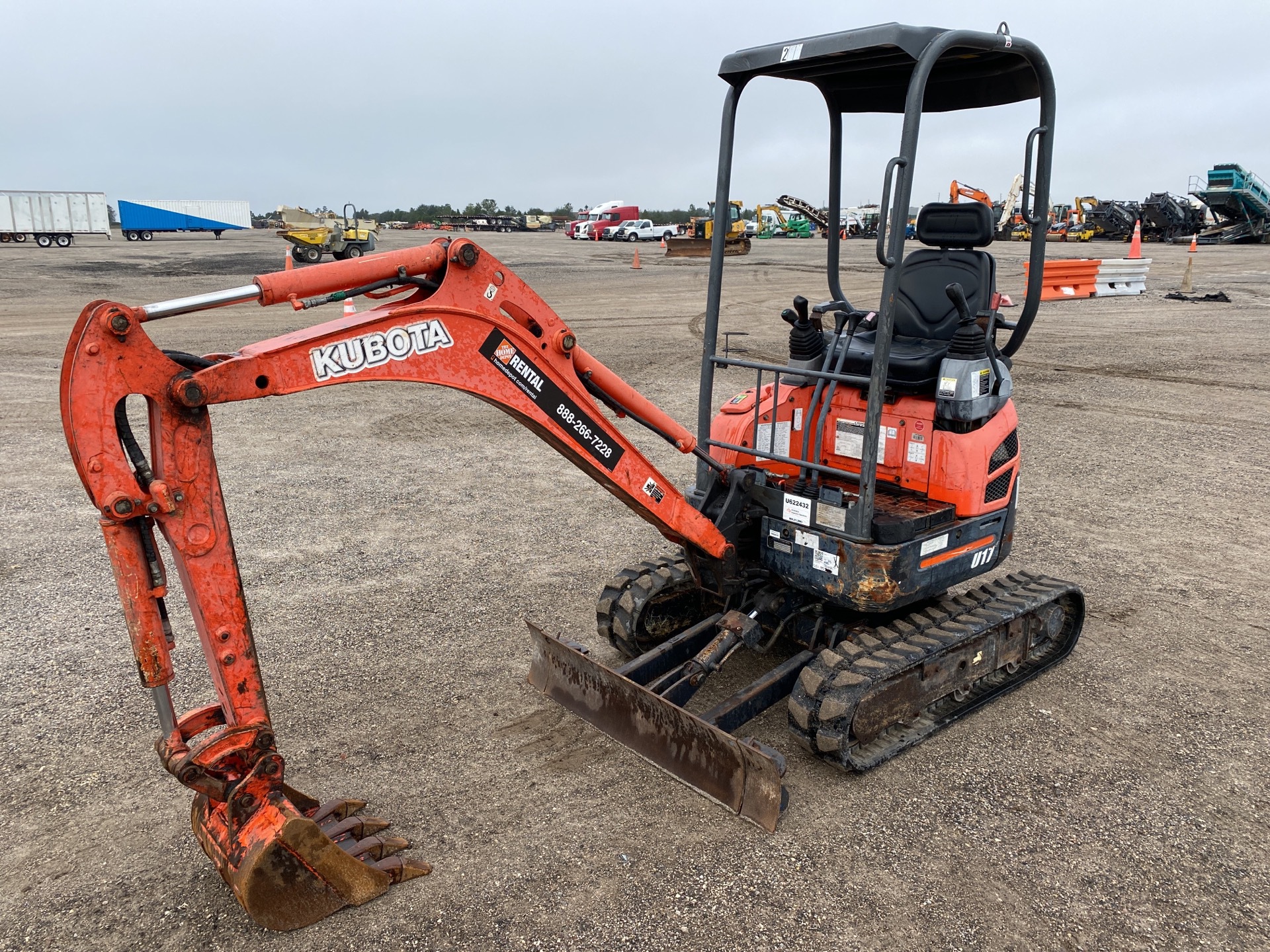 2017 Kubota U17 Mini Excavator