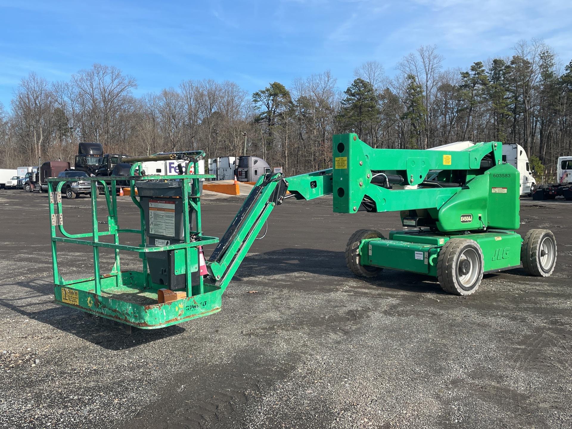 2014 JLG E450AJ Electric Articulating Boom Lift