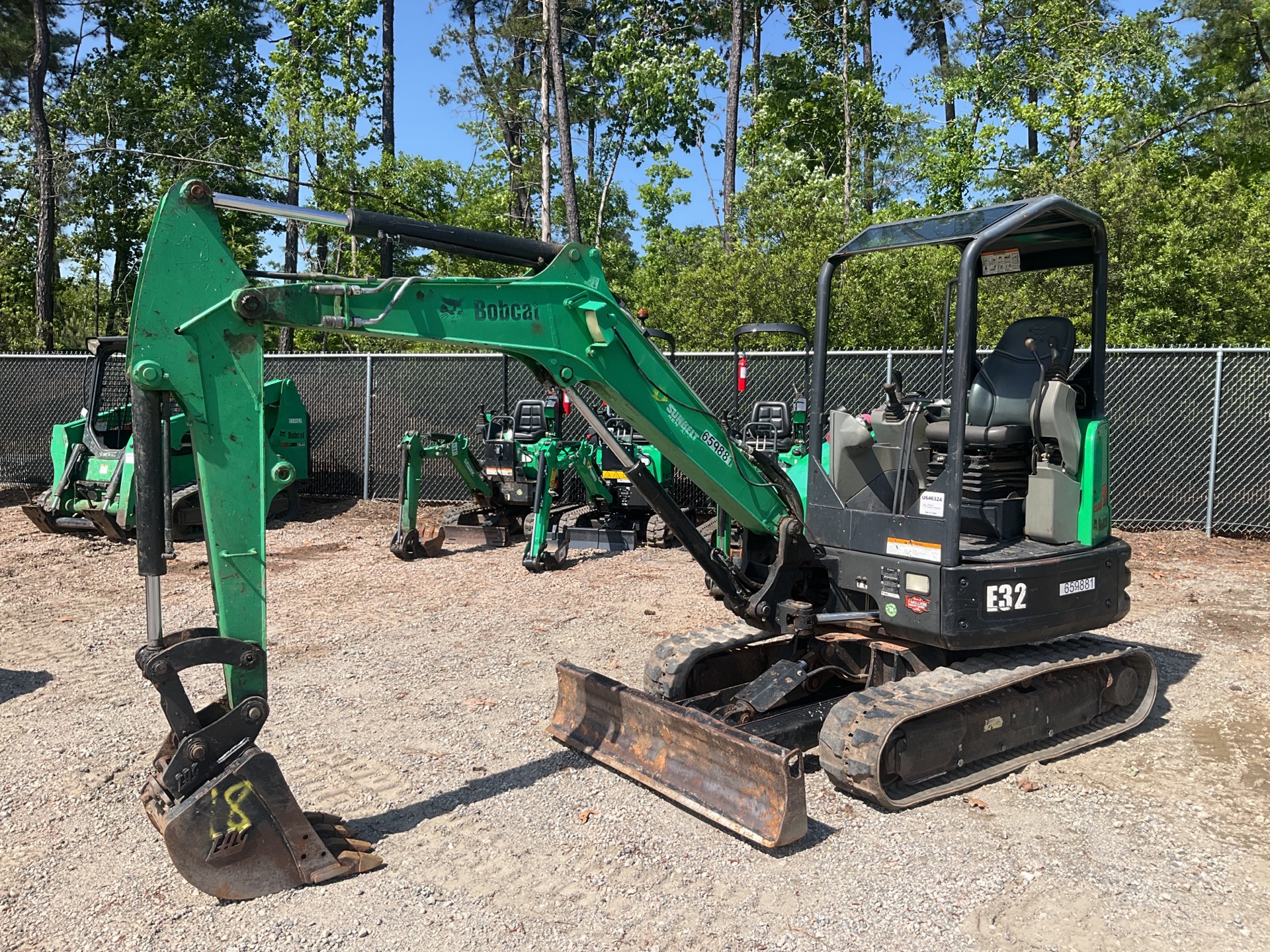 2014 Bobcat E32 Mini Excavator