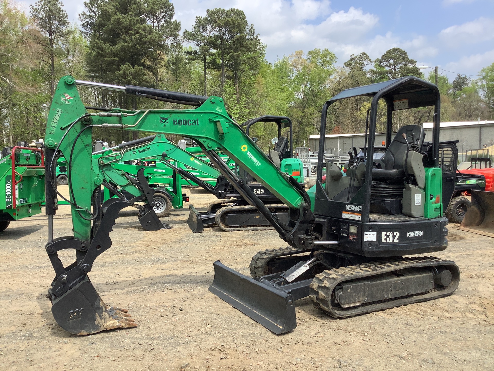 2014 Bobcat E32 Mini Excavator