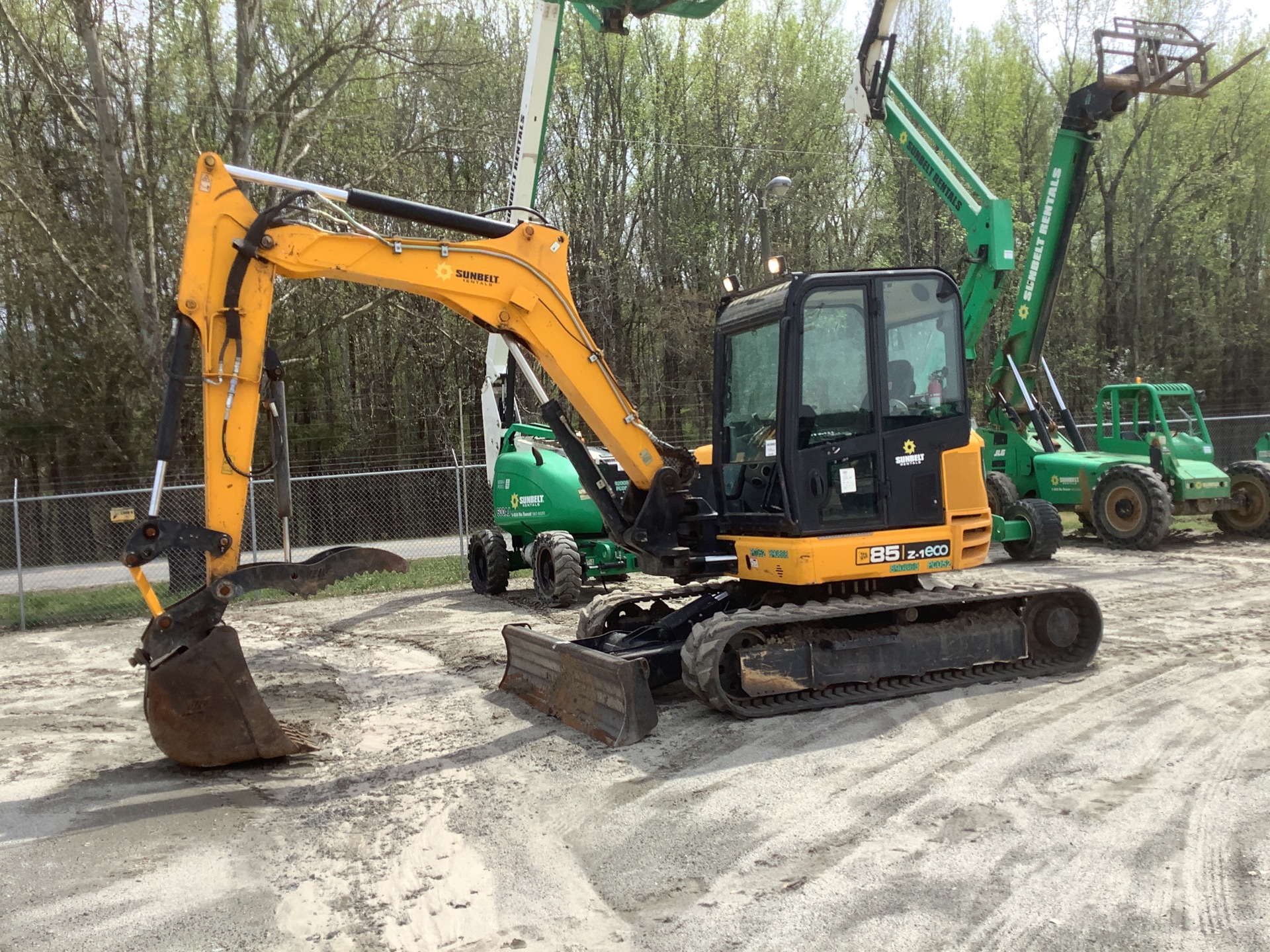 2016 JCB 85Z-1 Mini Excavator