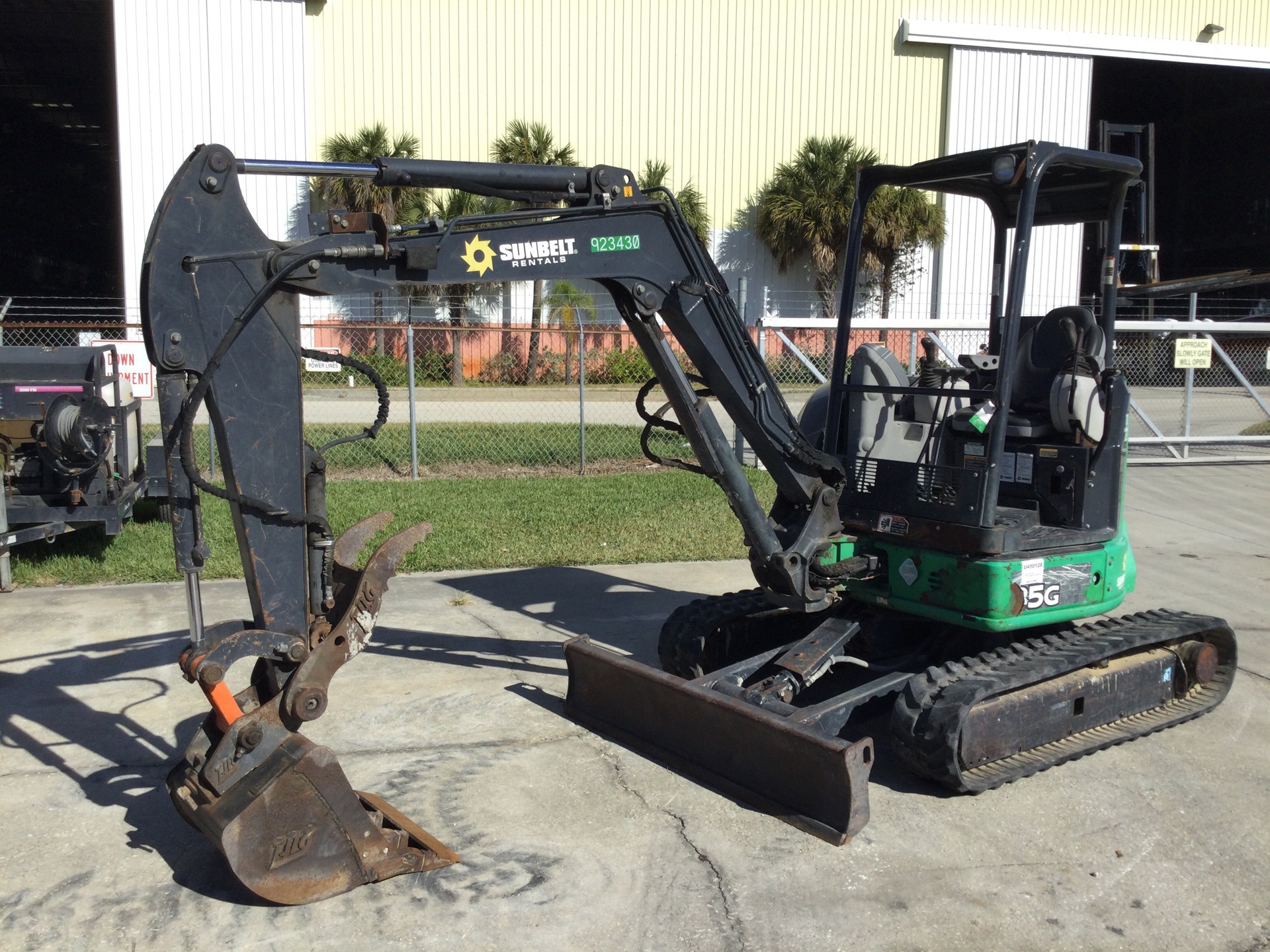 2016 John Deere 35G Mini Excavator