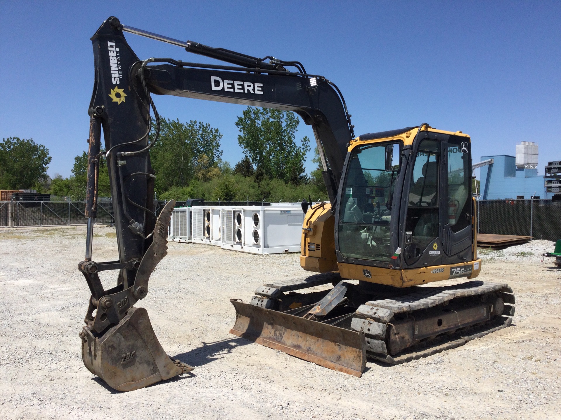 2015 John Deere 75G Mini Excavator