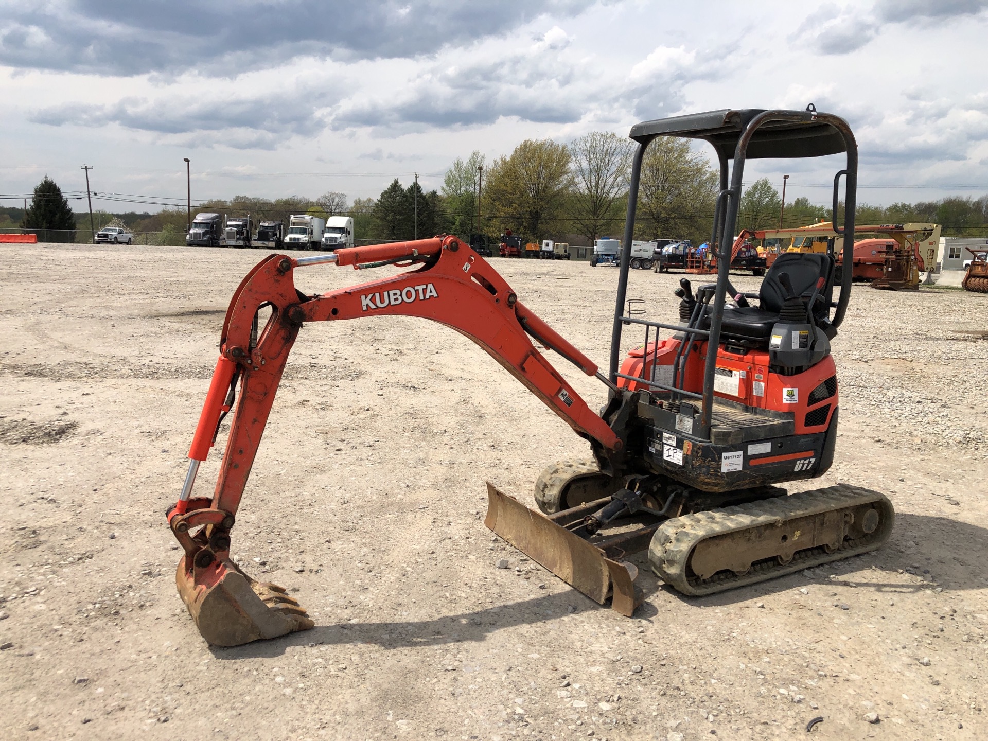 2017 Kubota U17 Mini Excavator