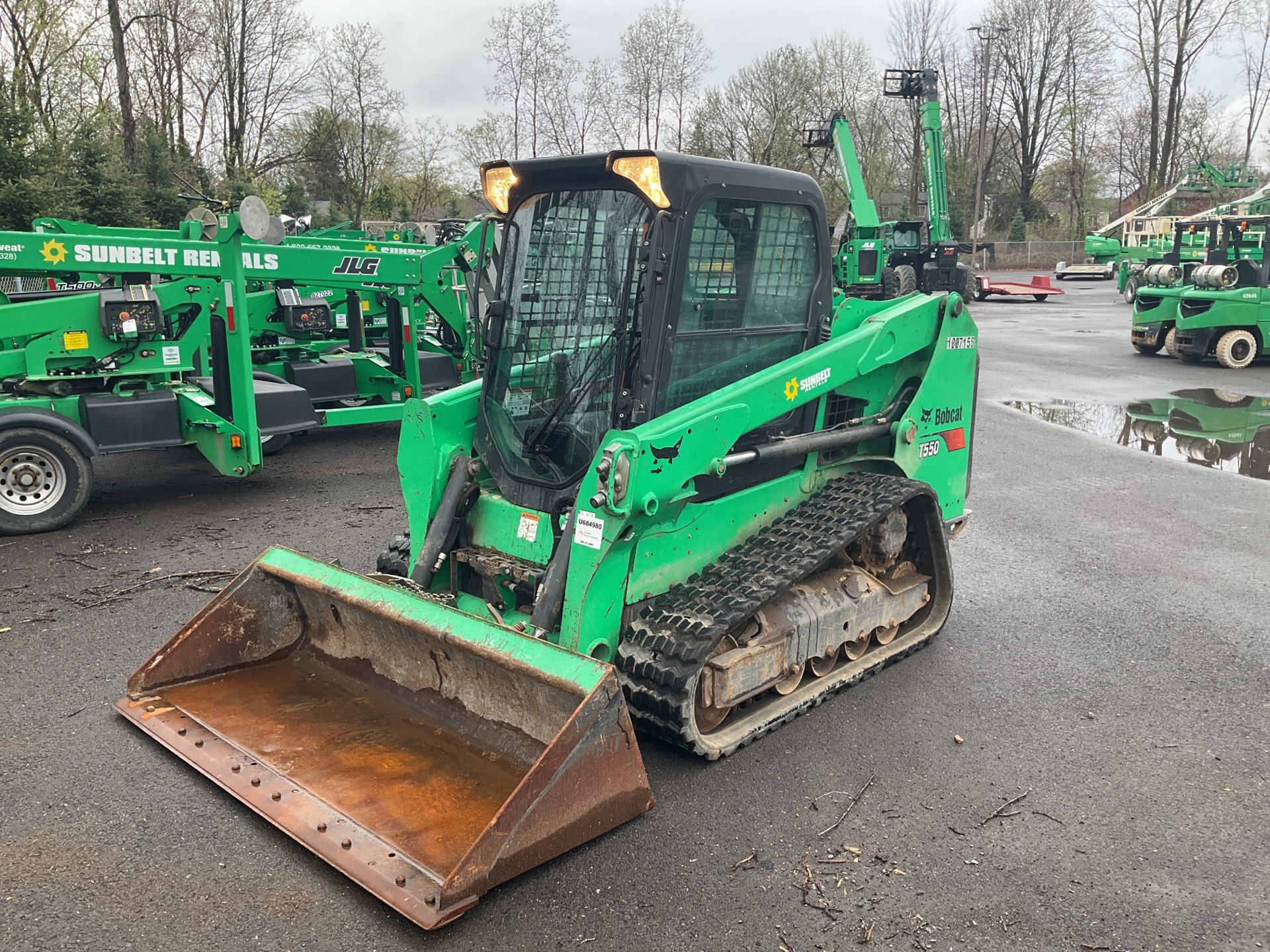 2017 Bobcat T550 Compact Track Loader