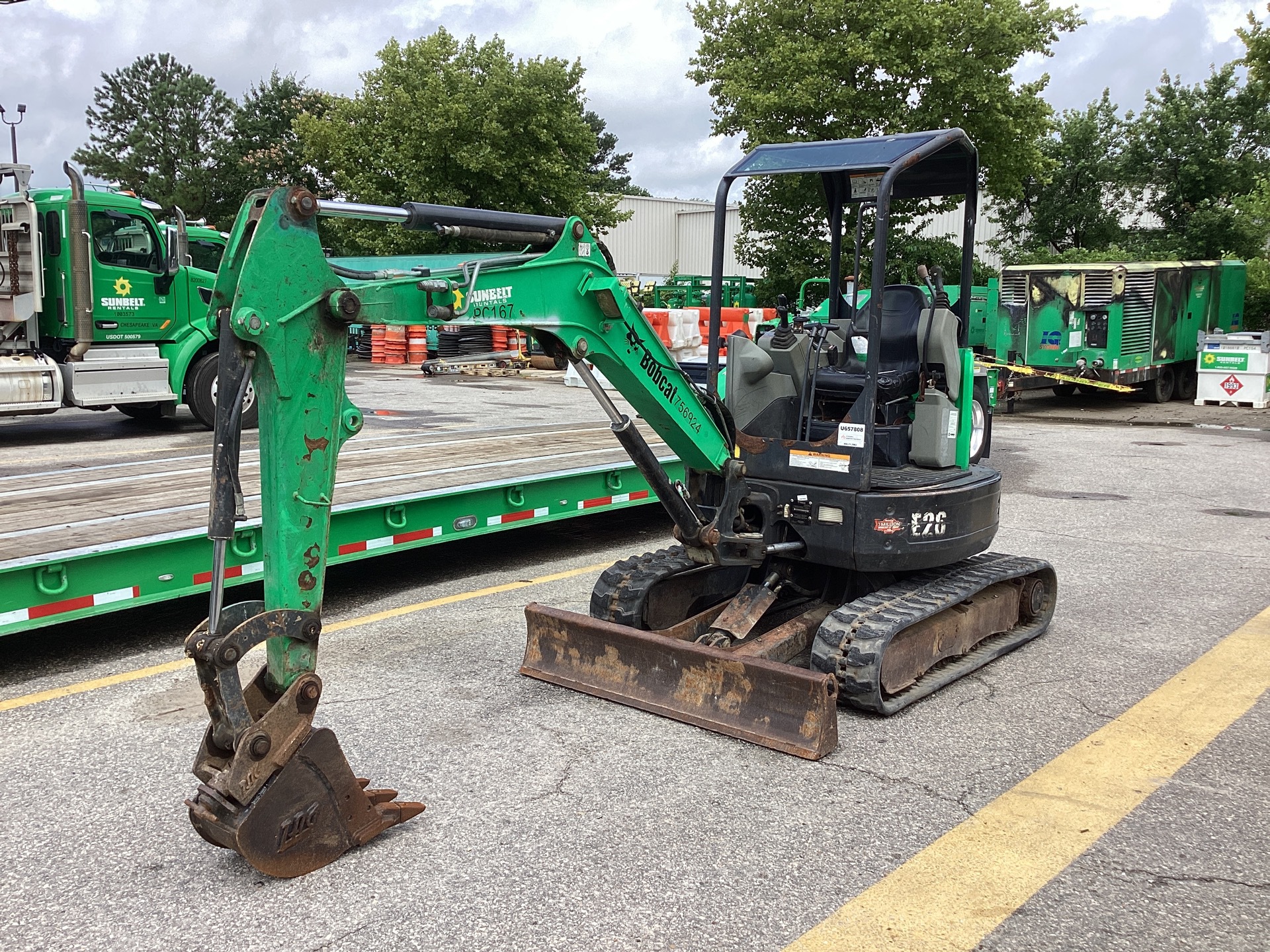 2015 Bobcat E26GM Mini Excavator