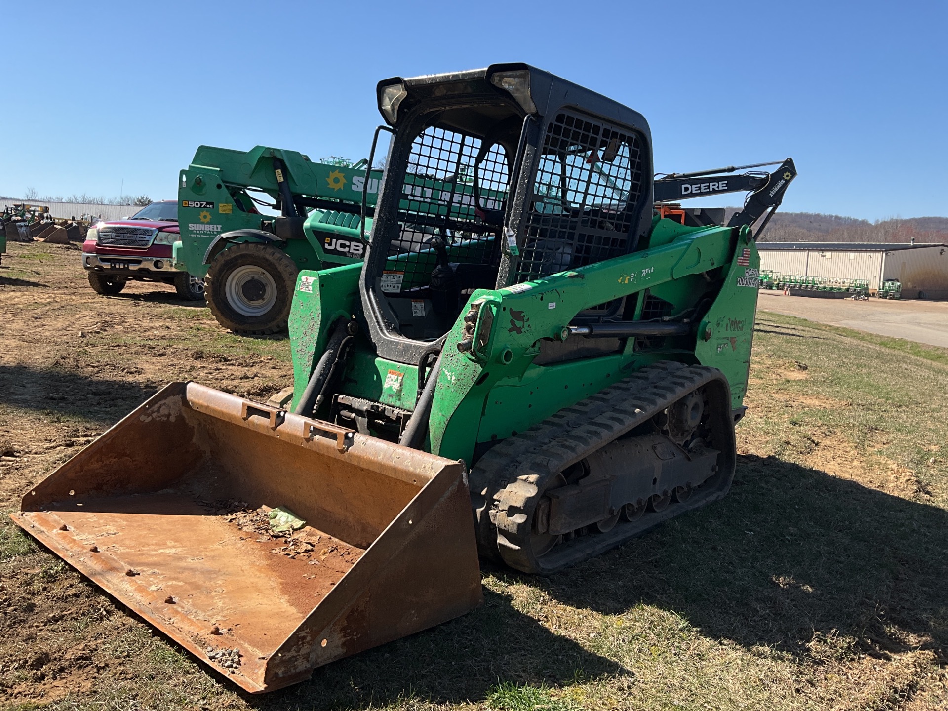 2018 Bobcat T550 Compact Track Loader