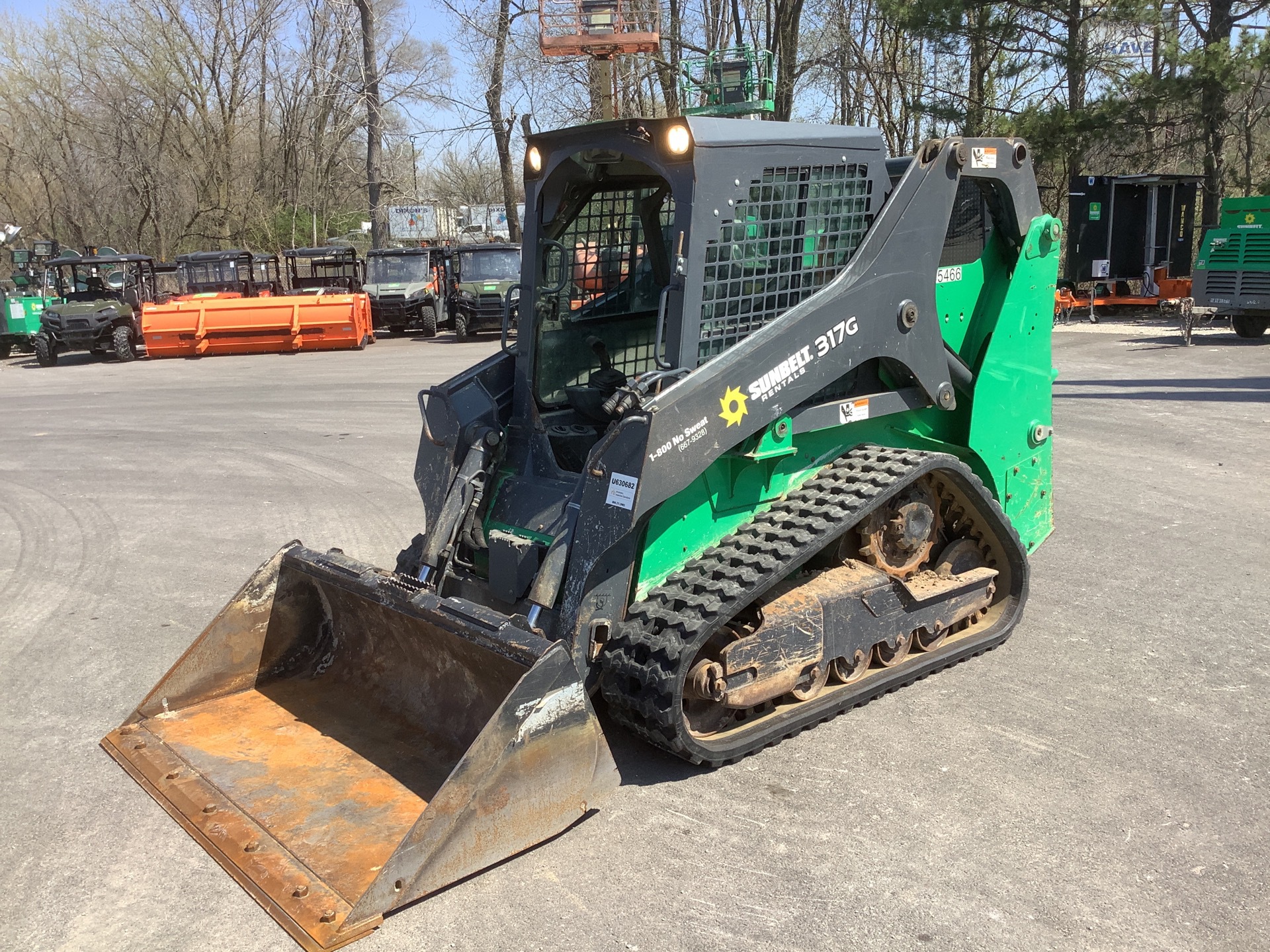 2016 John Deere 317G Compact Track Loader