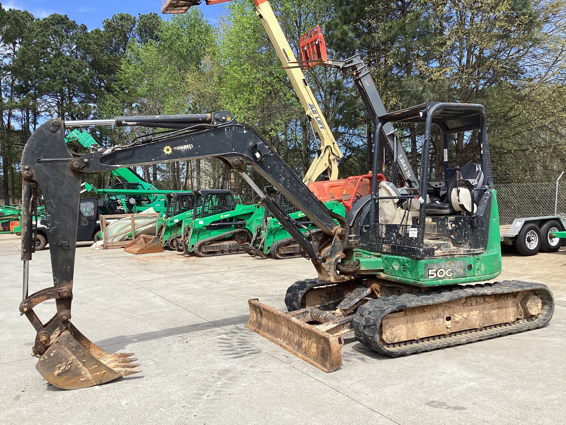 2013 John Deere 50G Mini Excavator