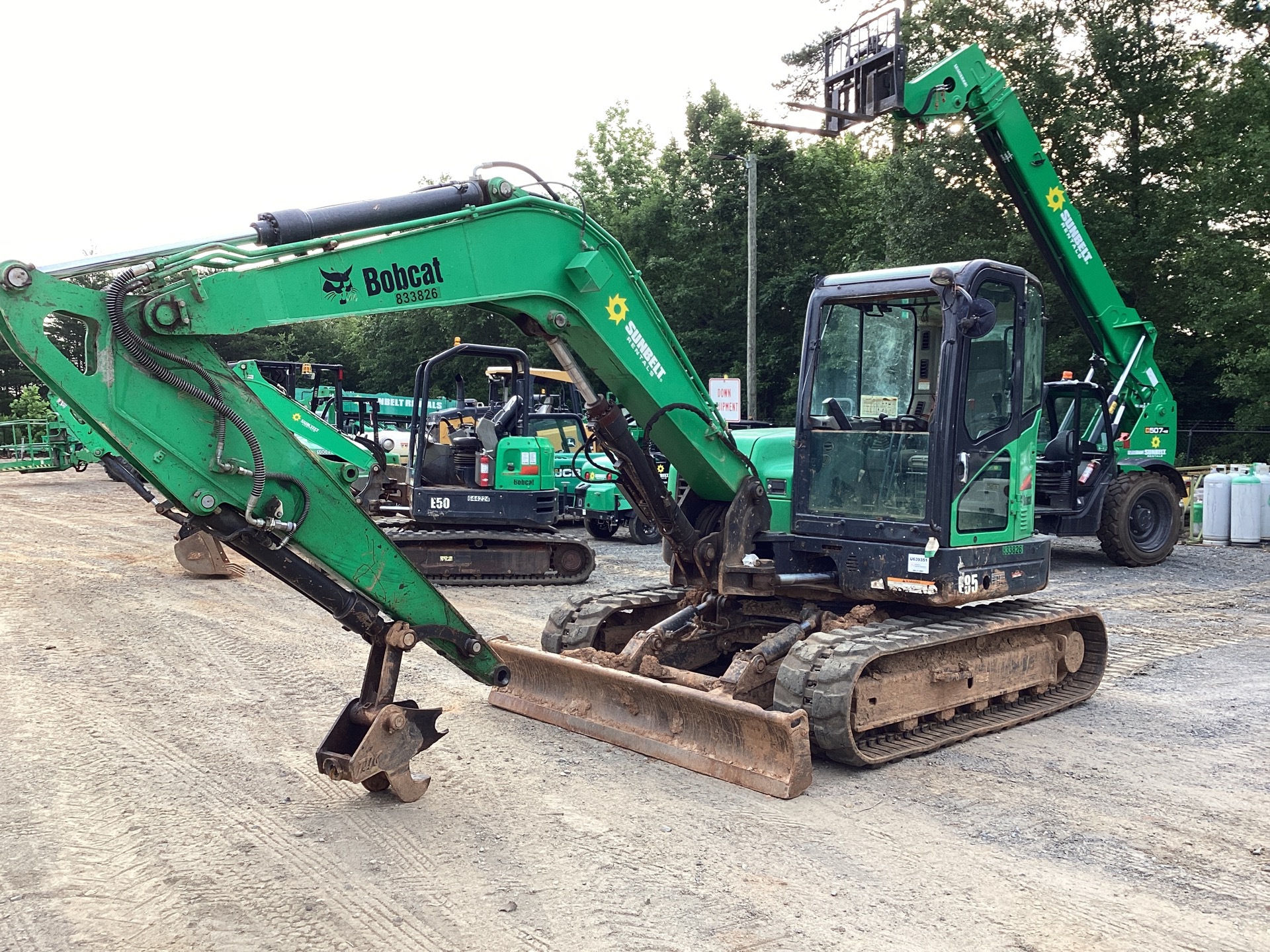 2016 Bobcat E85 Mini Excavator