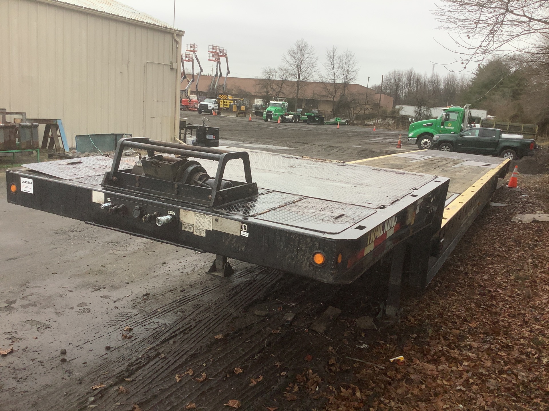 2014 Trail King TK80HT-482 50 ft T/A Hydraulic Tail Trailer