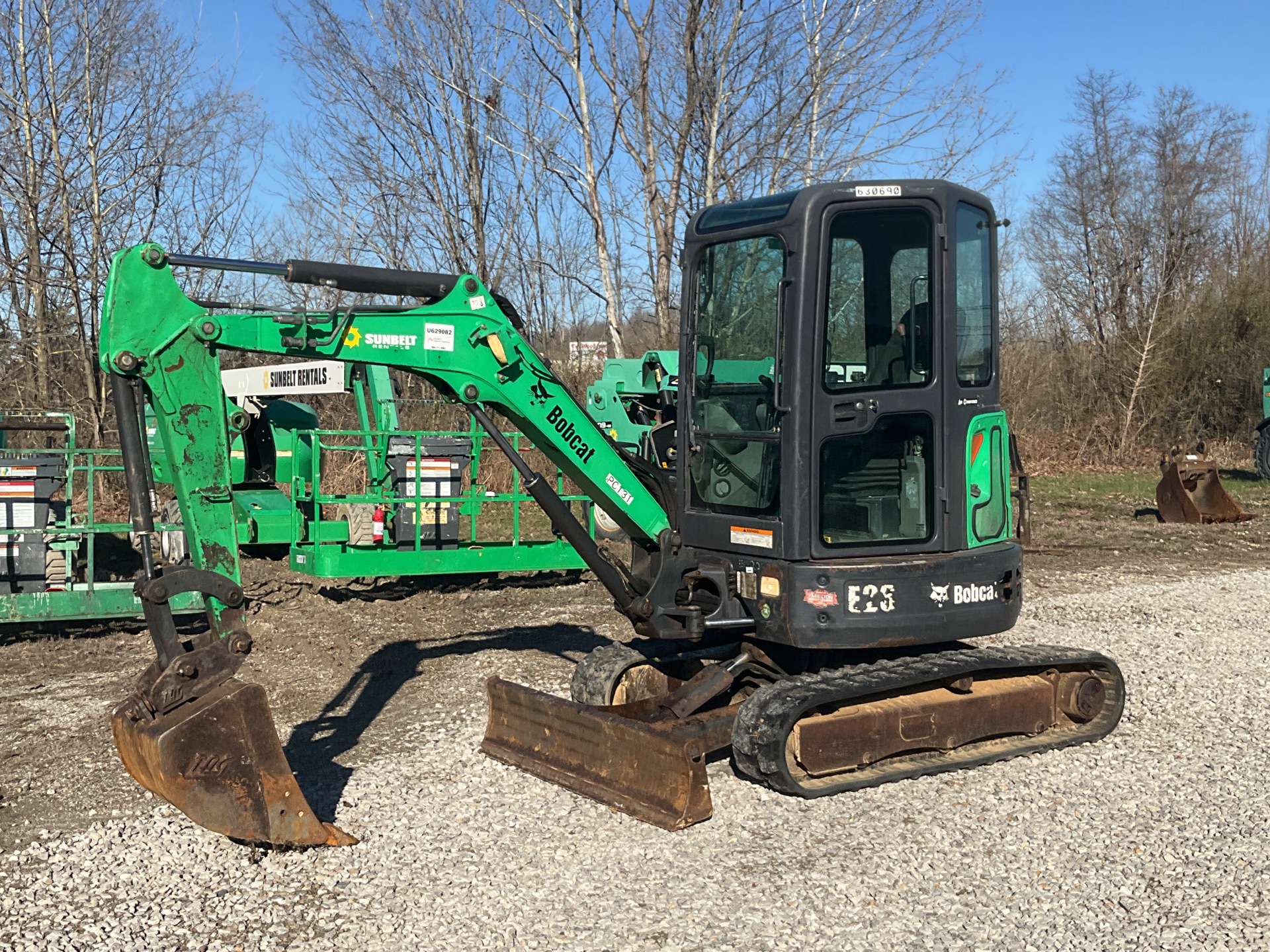 2014 Bobcat E26 GM Mini Excavator