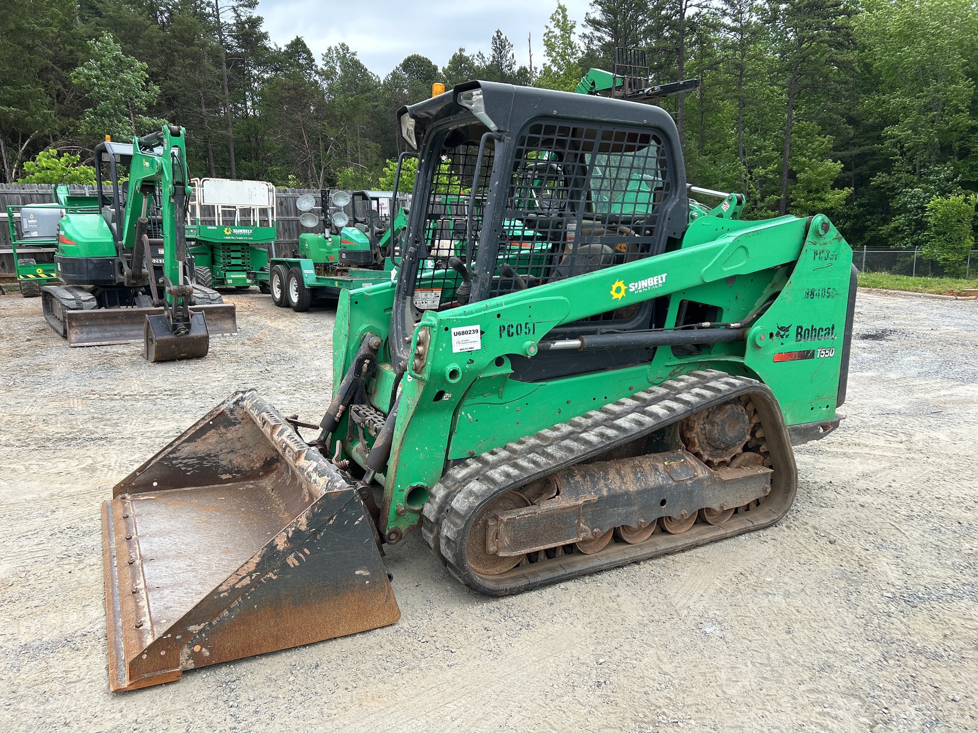 2016 Bobcat T550 Compact Track Loader