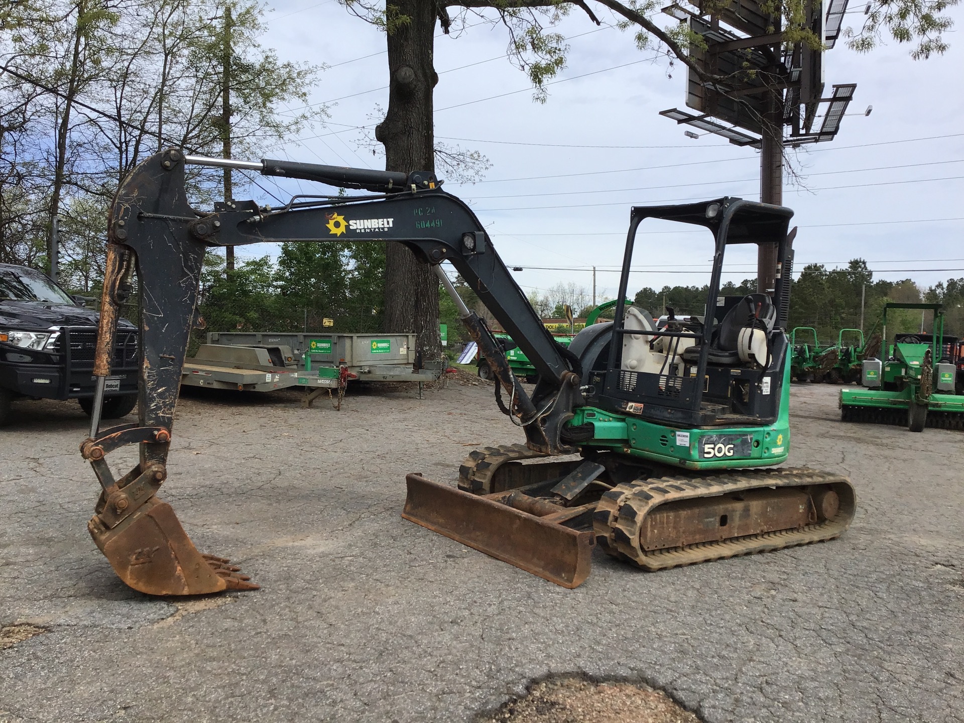 2014 John Deere 50G Mini Excavator