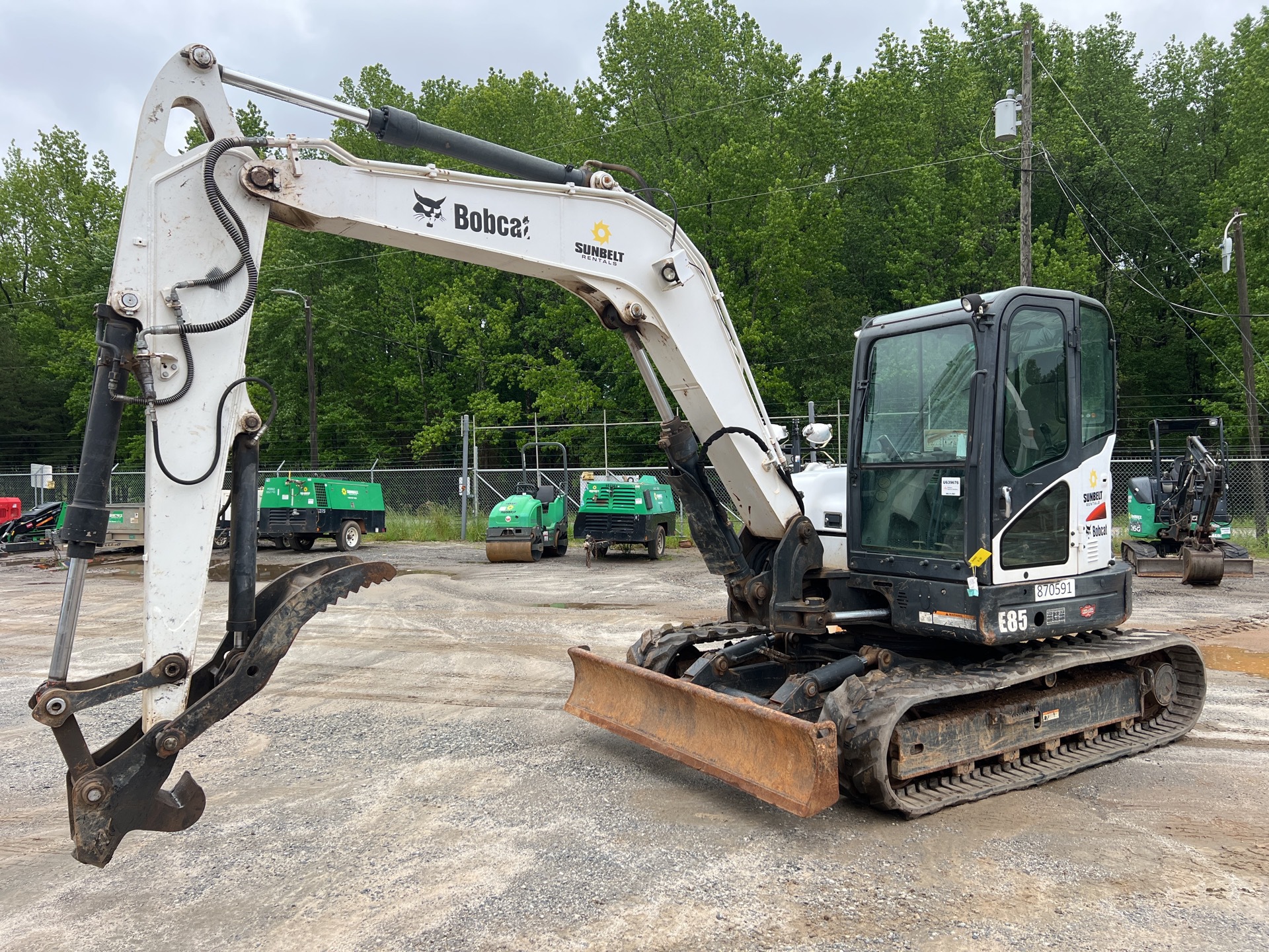 2016 Bobcat E85 Mini Excavator