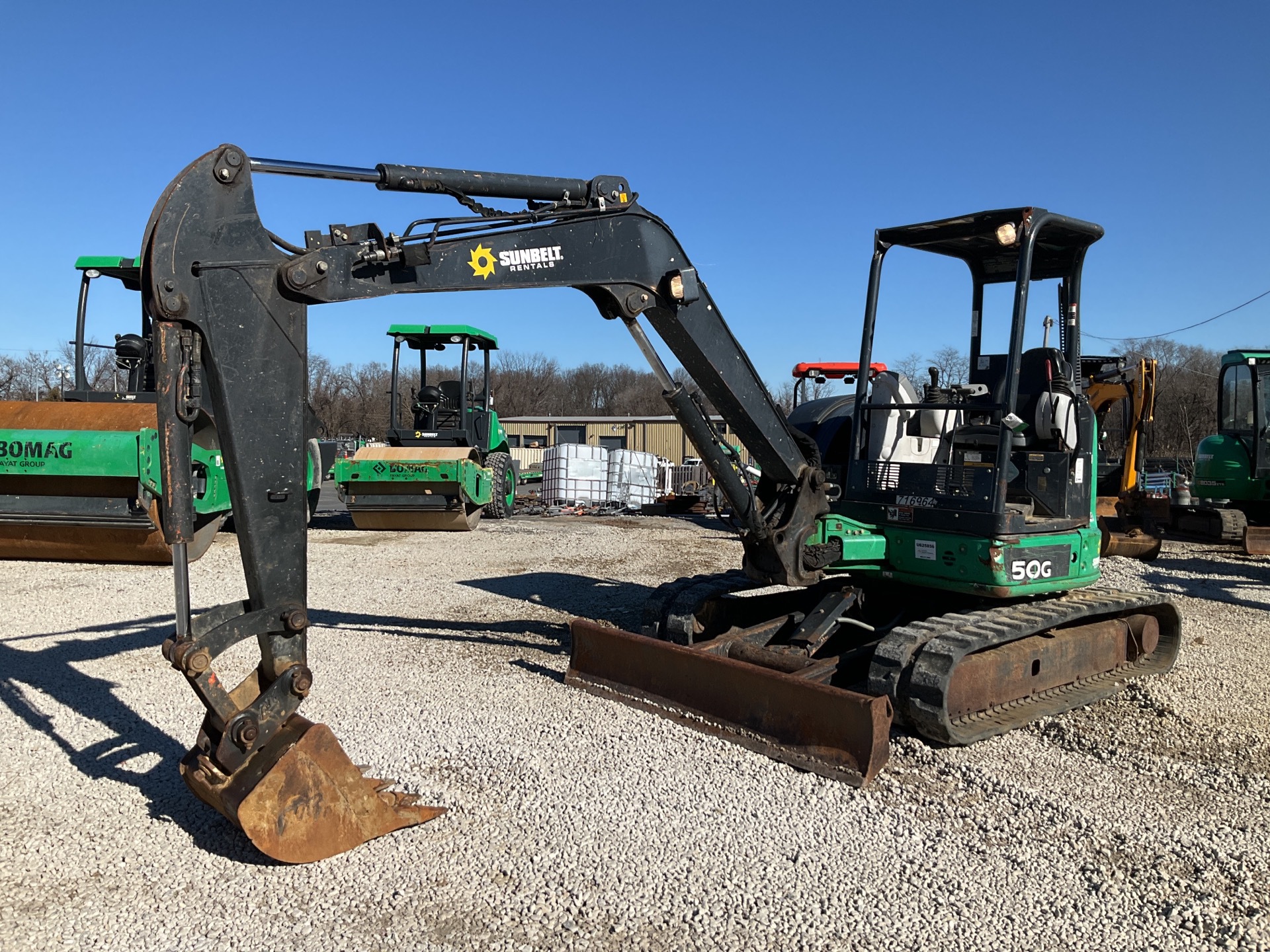 2014 John Deere 50G Mini Excavator