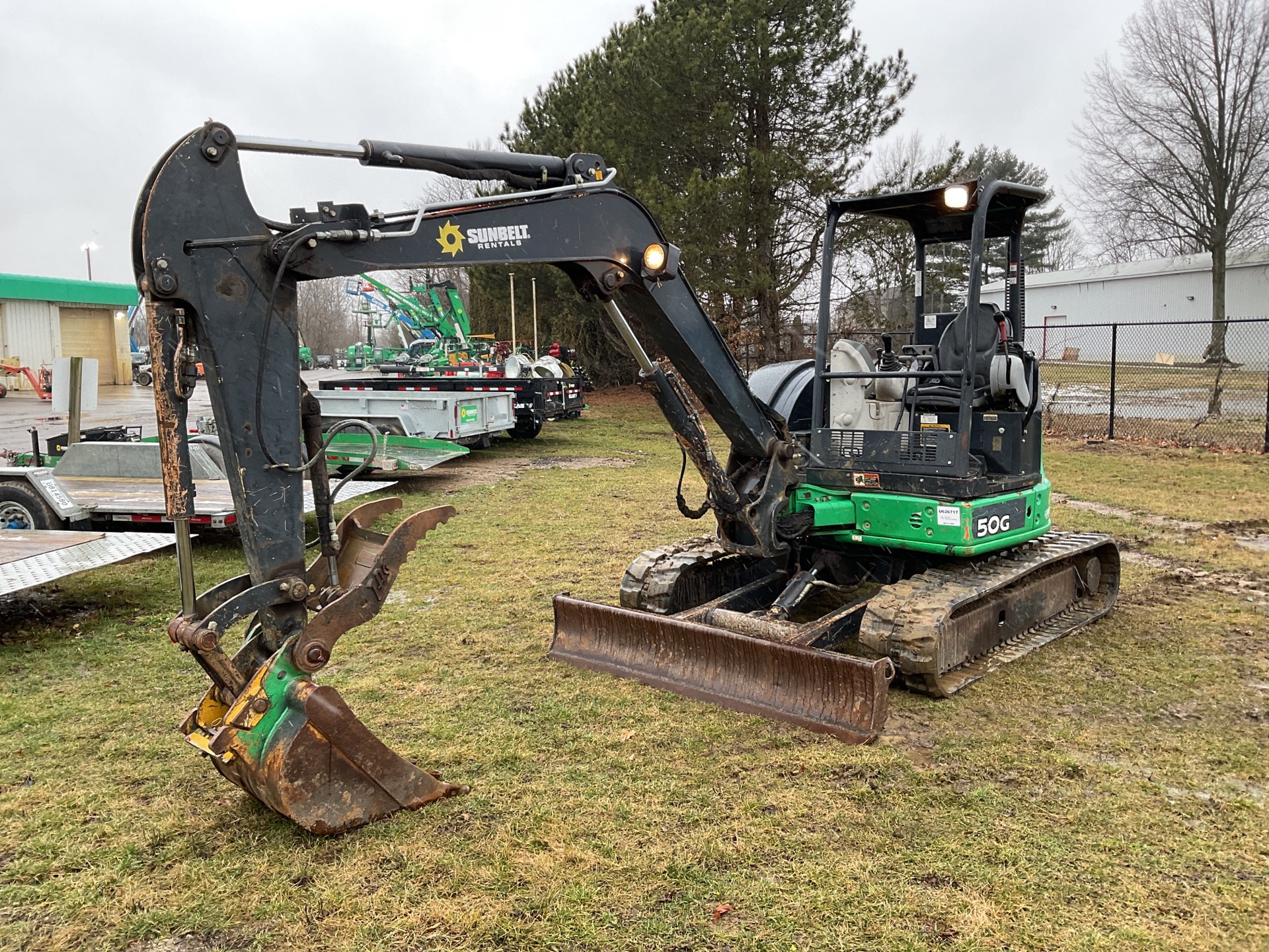 2015 John Deere 50G Mini Excavator