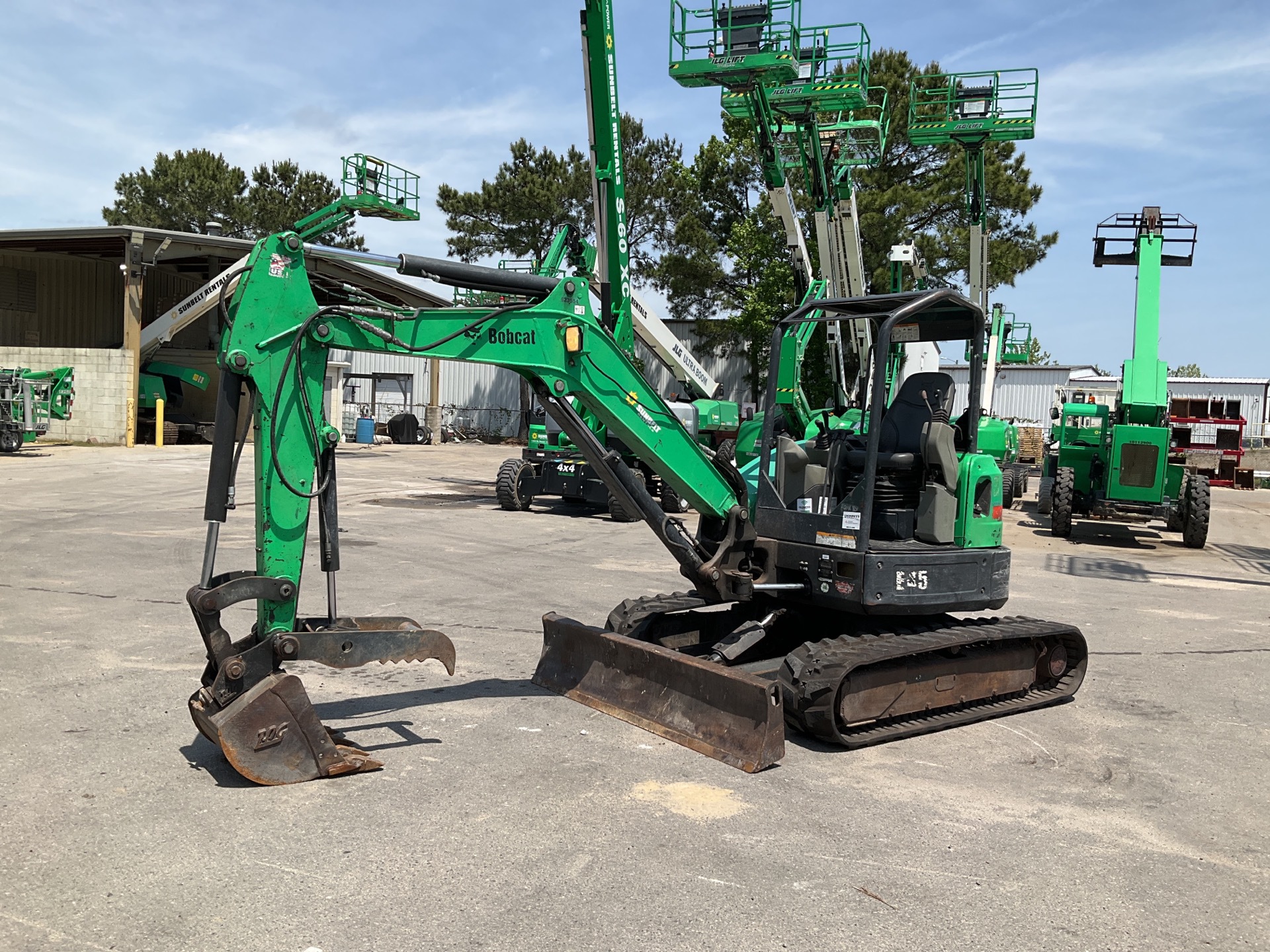 2014 Bobcat E45 Mini Excavator