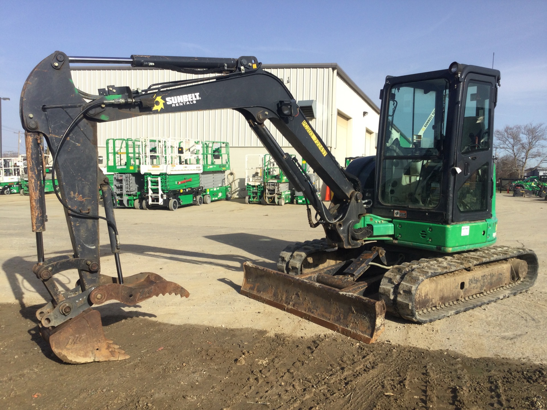 2015 John Deere 50G Mini Excavator