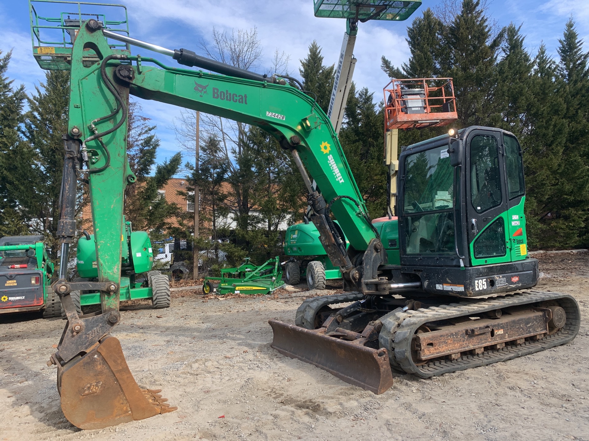 2015 Bobcat E85 Mini Excavator