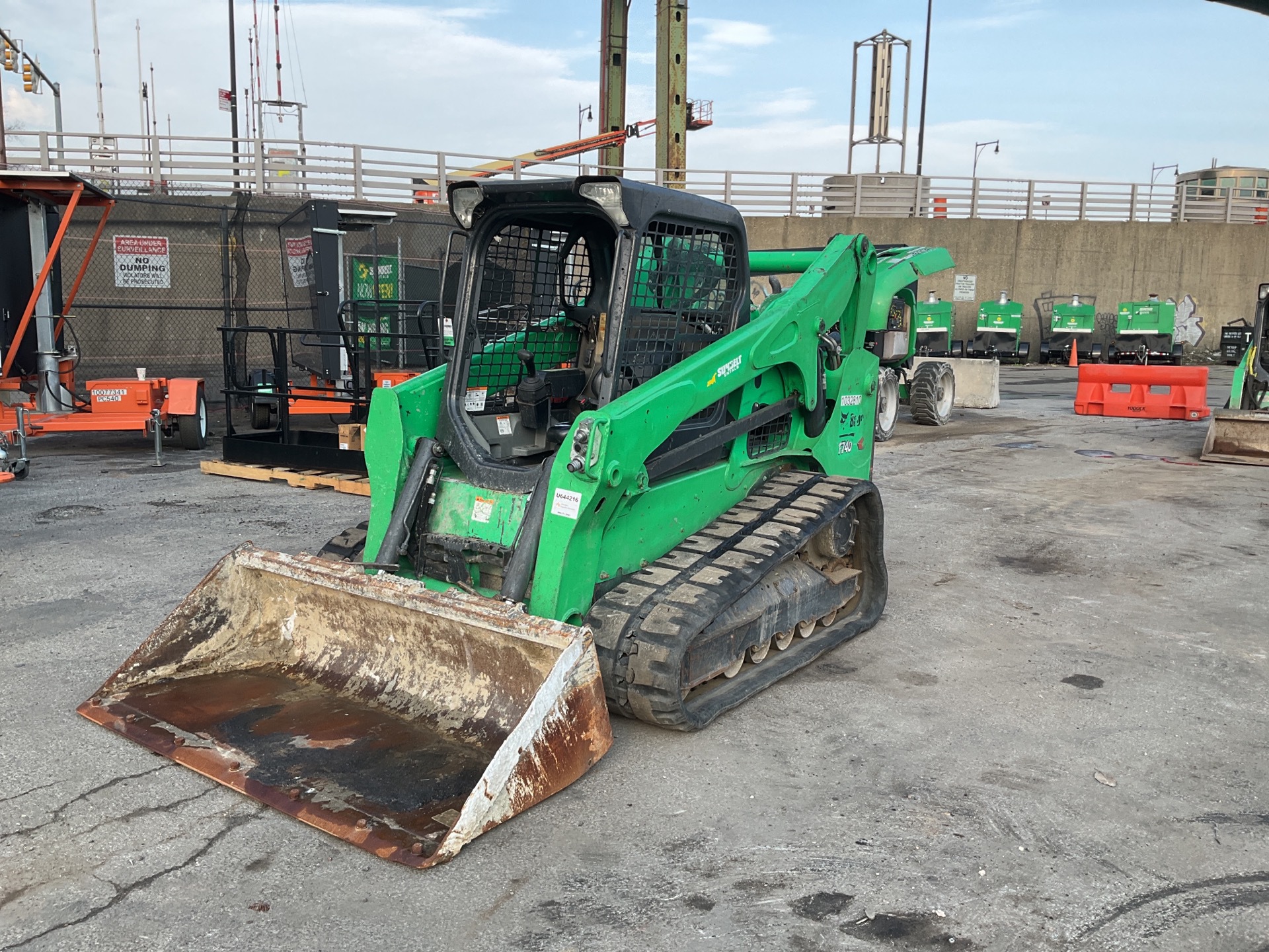 2017 Bobcat T740 Compact Track Loader