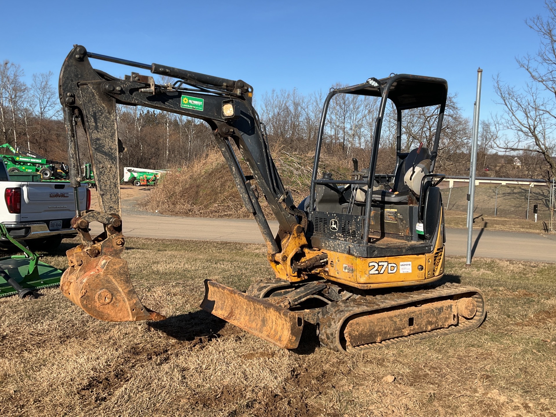 2014 John Deere 27D Mini Excavator