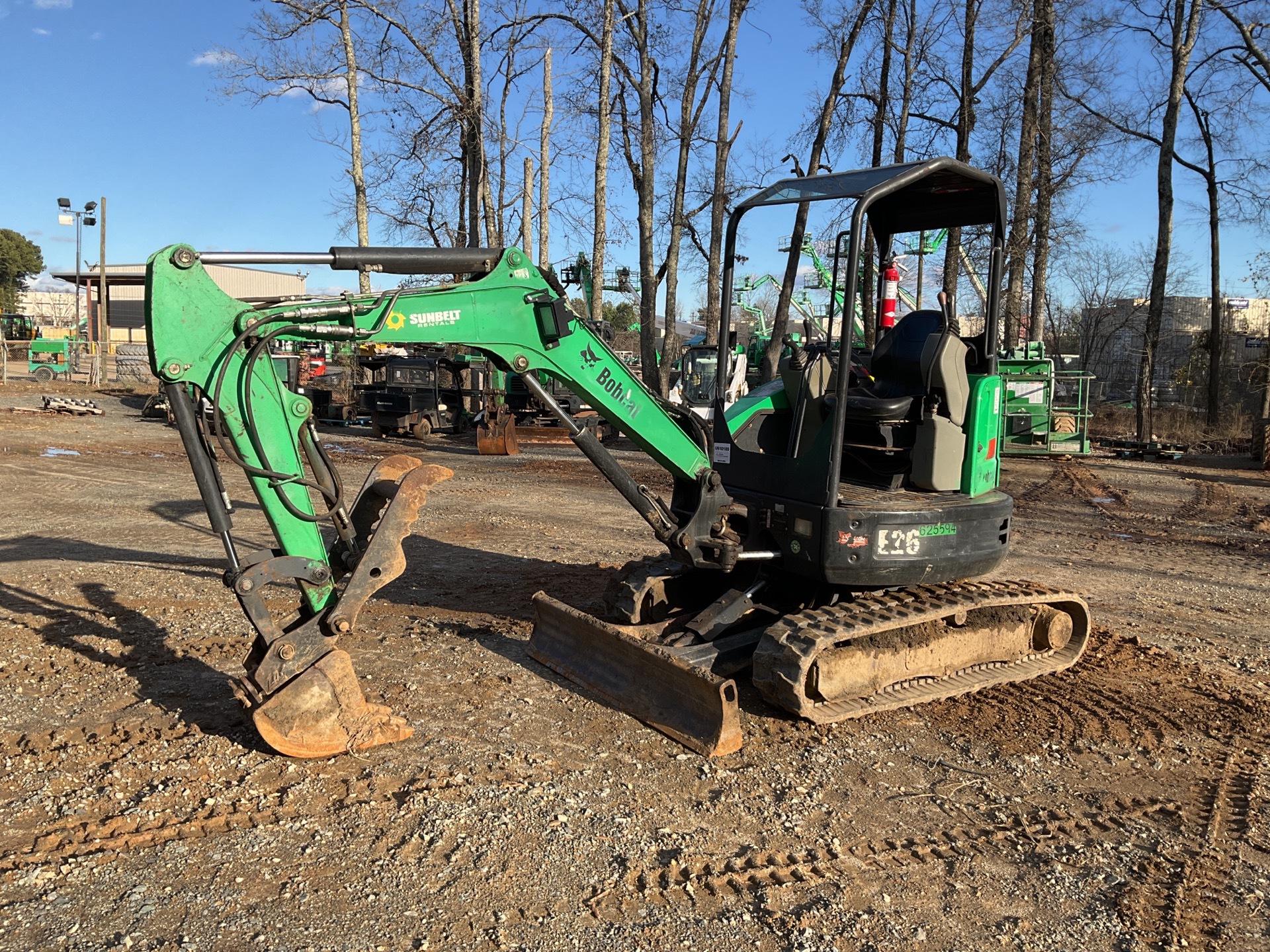 2014 Bobcat E26GM Mini Excavator