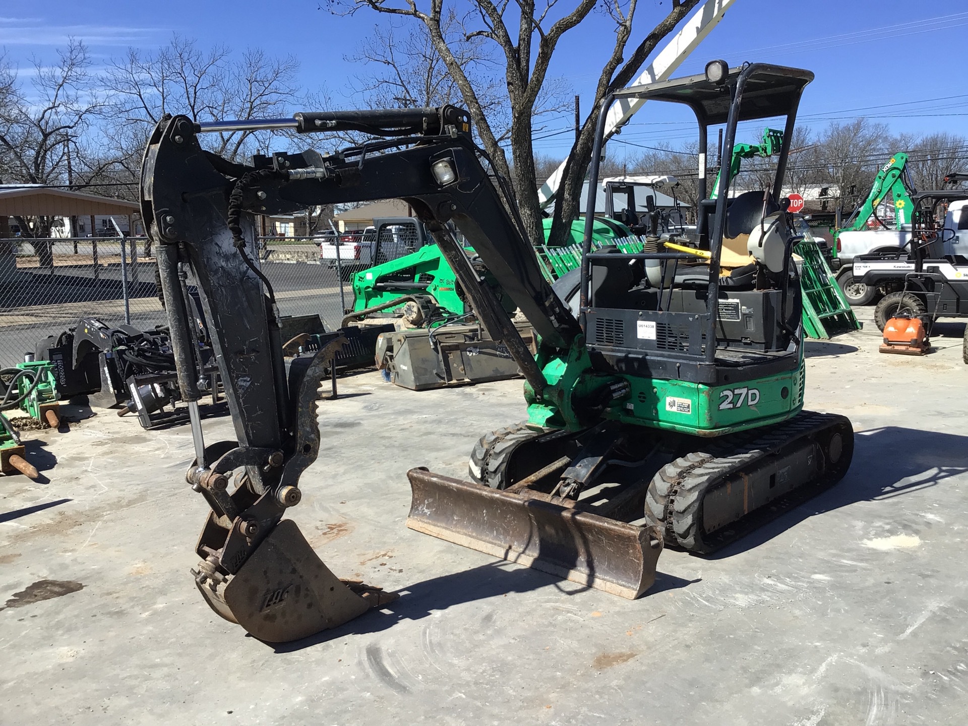 2014 John Deere 27D Mini Excavator