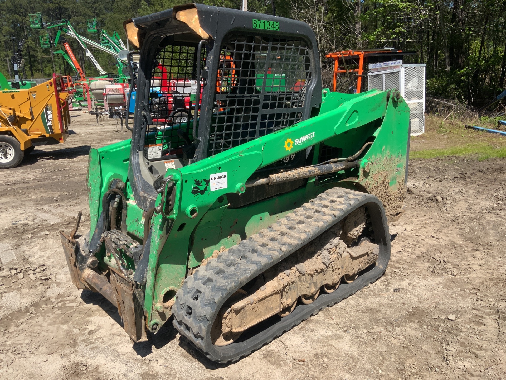 2016 Bobcat T550 Two-Speed Compact Track Loader