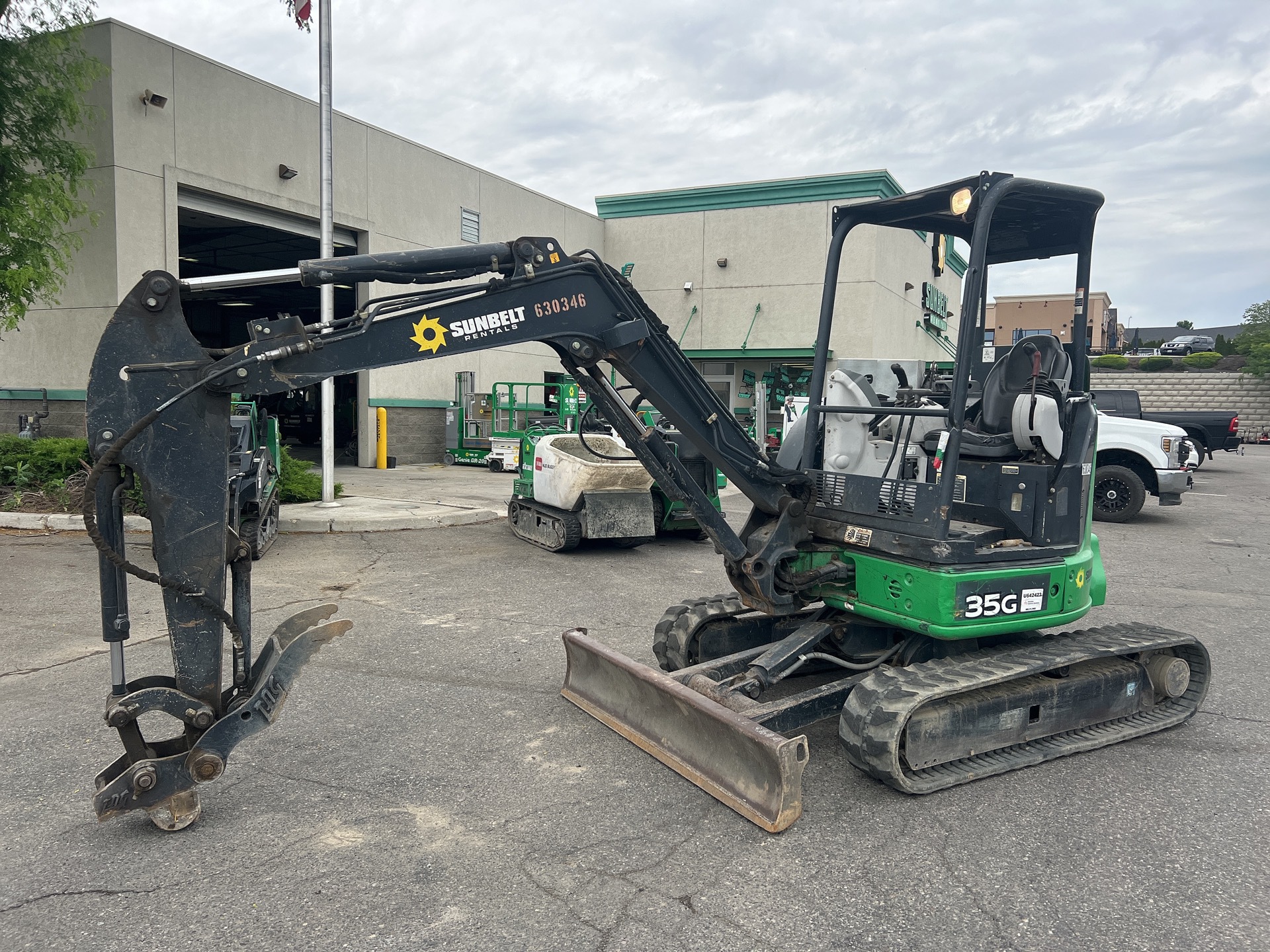 2014 John Deere 35G Mini Excavator