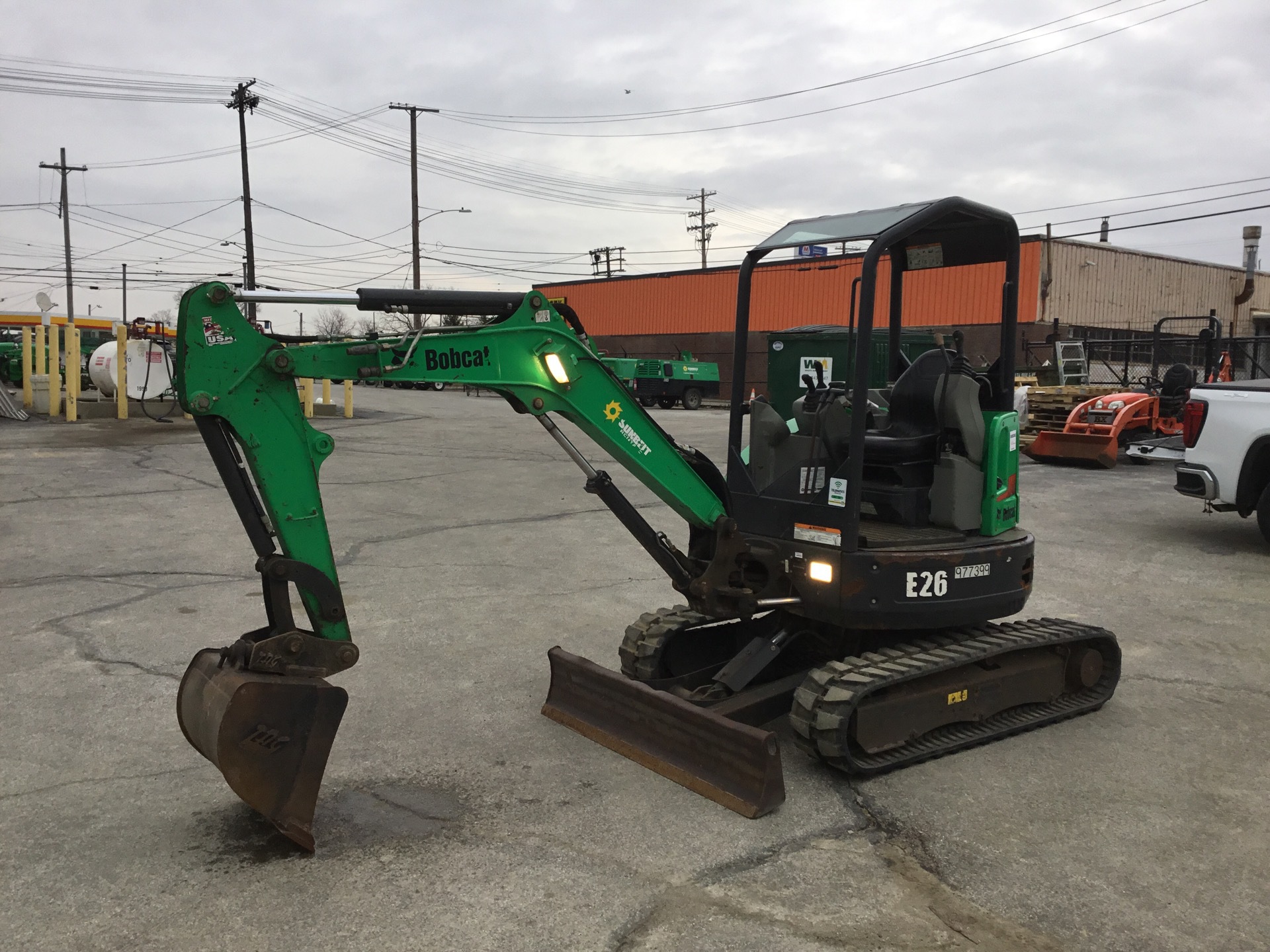 2017 Bobcat E26 Mini Excavator